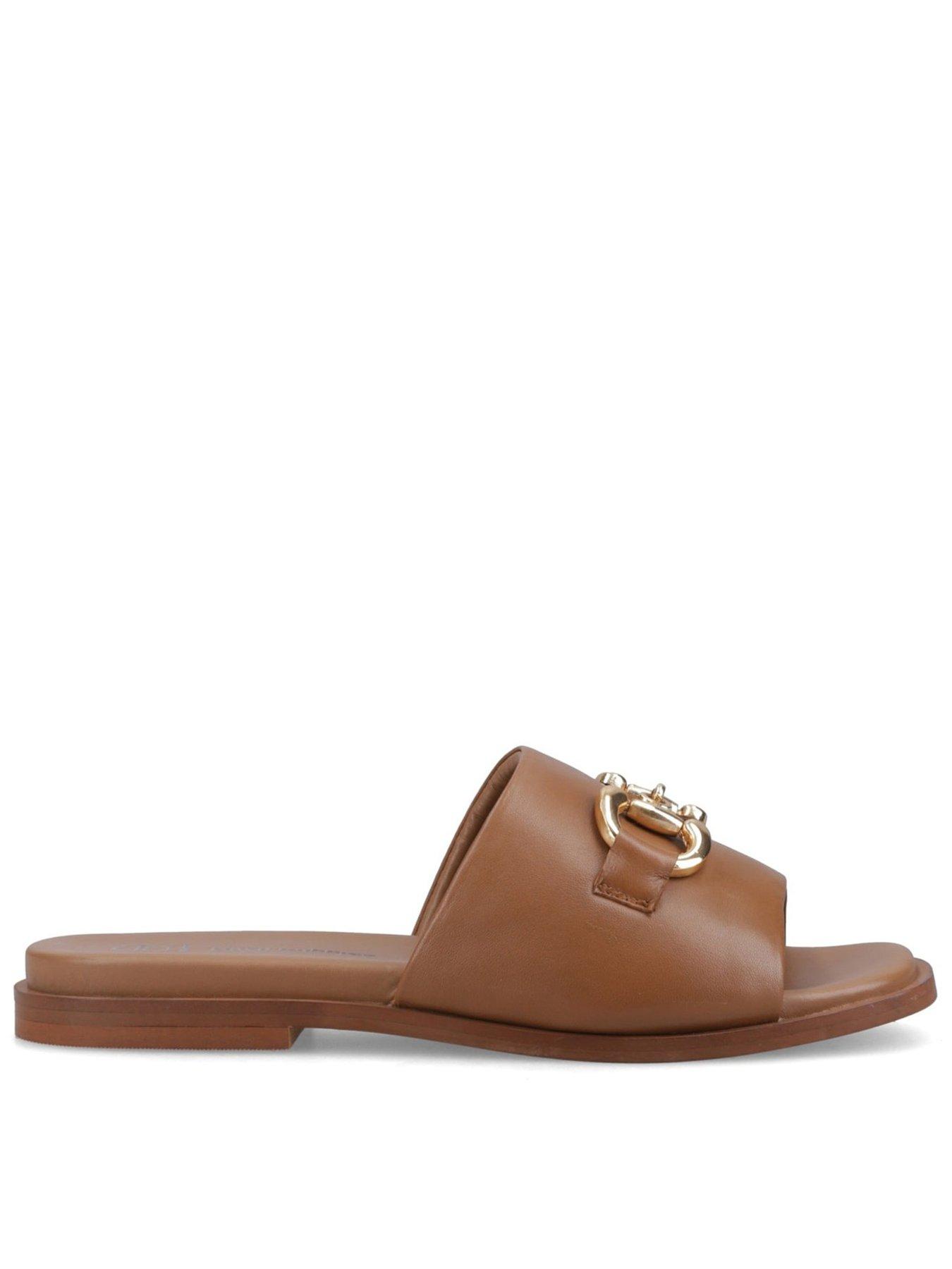 Hush Puppies Lana Snaffle Mule-tan
