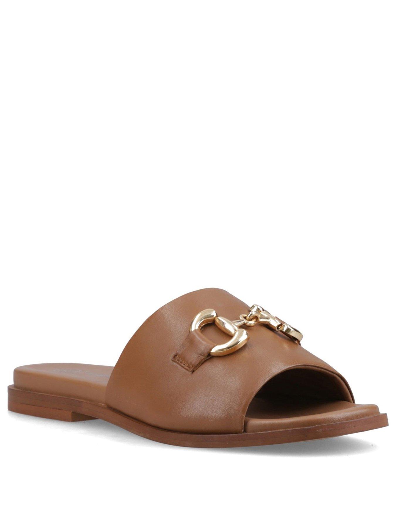 Image 2 of 5 of Hush Puppies Lana Snaffle Mule-tan