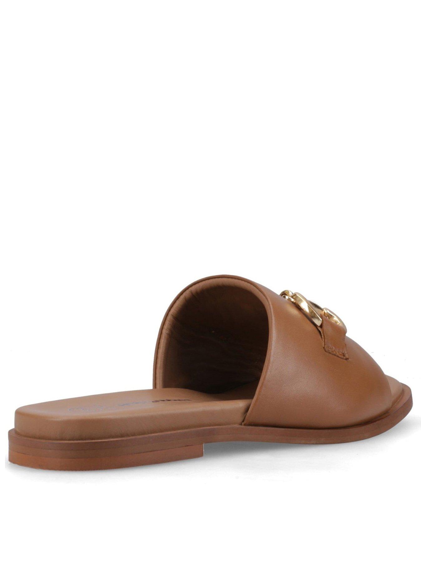 Image 3 of 5 of Hush Puppies Lana Snaffle Mule-tan