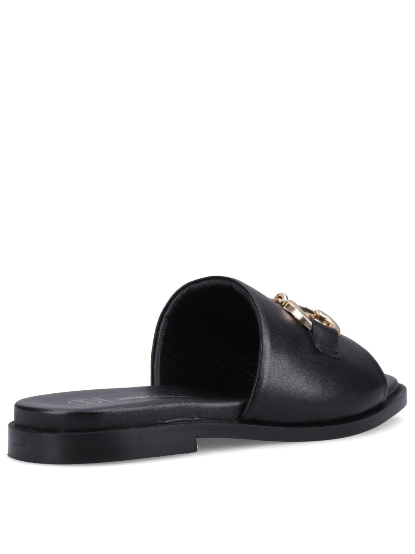 Image 3 of 5 of Hush Puppies Lana Snaffle Mule-black