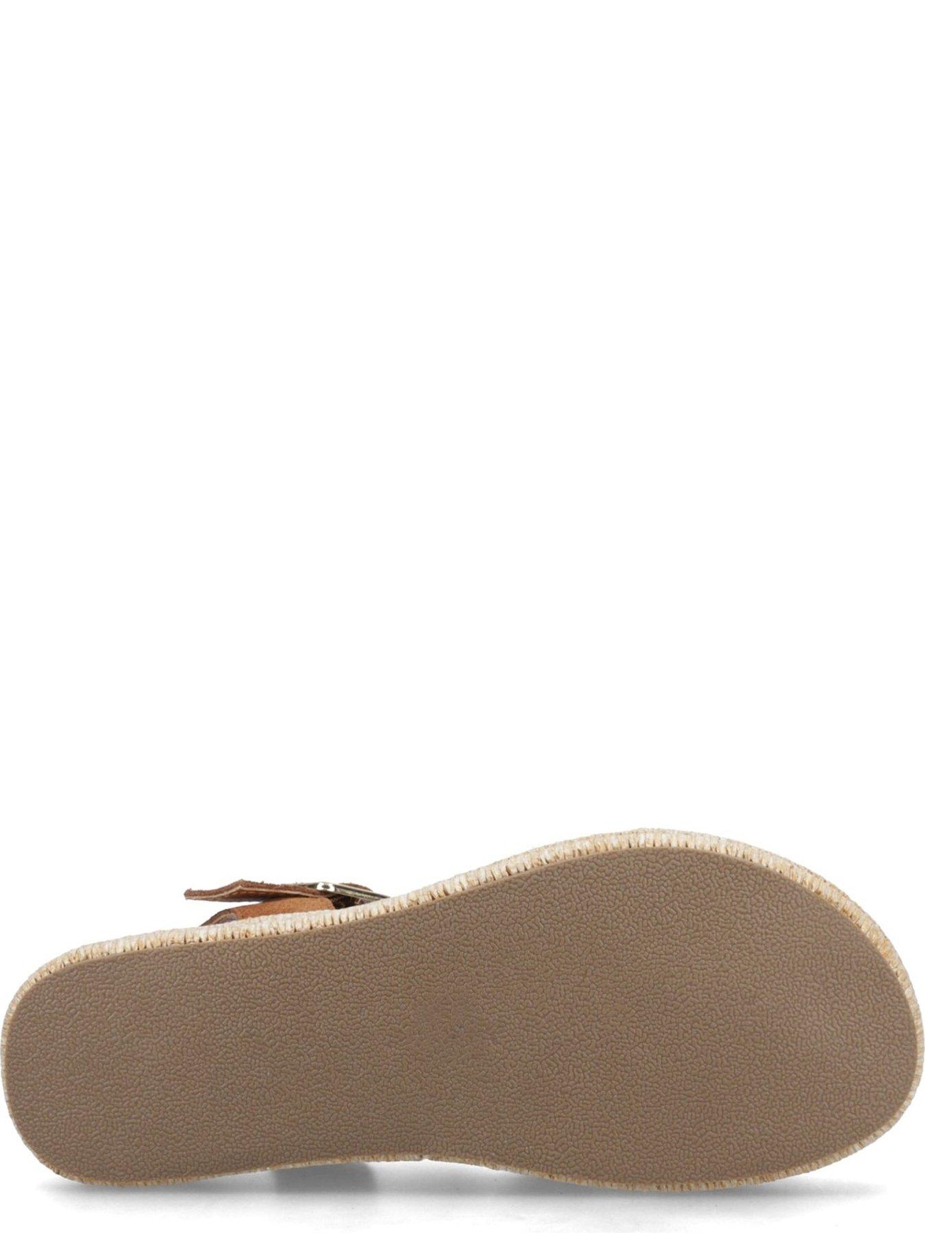 Image 6 of 7 of Hush Puppies Rosa Raffia Sandal-tan
