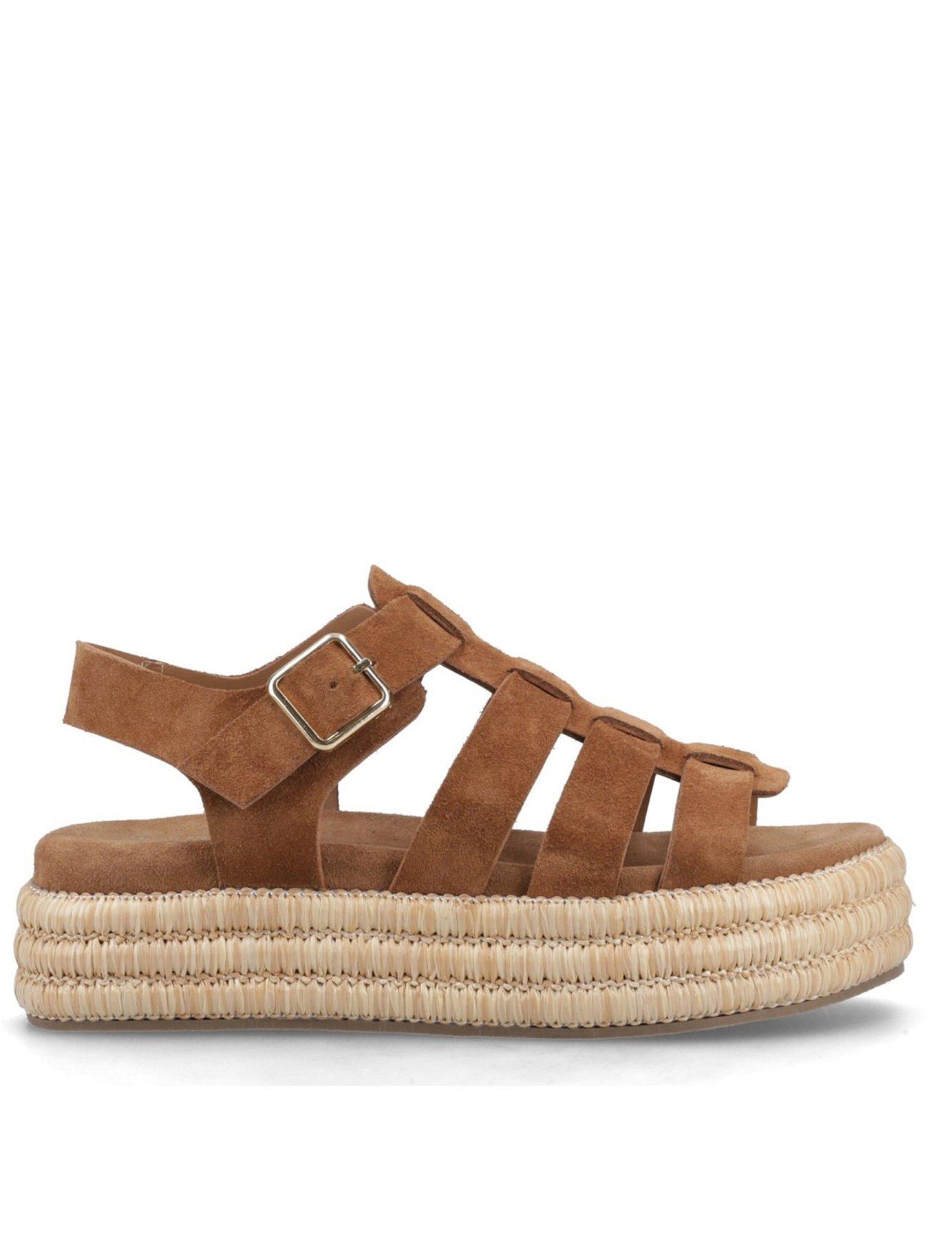 Image 2 of 5 of Hush Puppies Rosetta Gladiator-tan