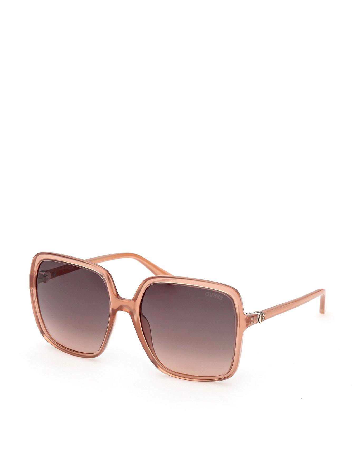 Guess Square Sunglasses - Orange