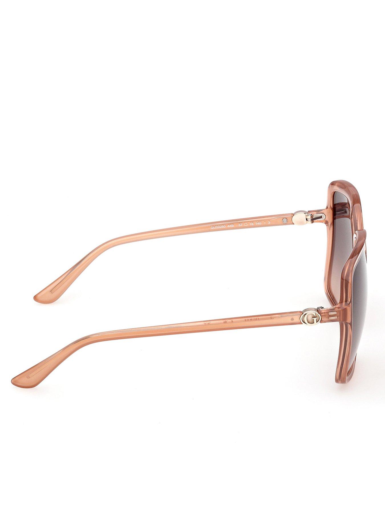Image 5 of 5 of Guess Square Sunglasses - Orange