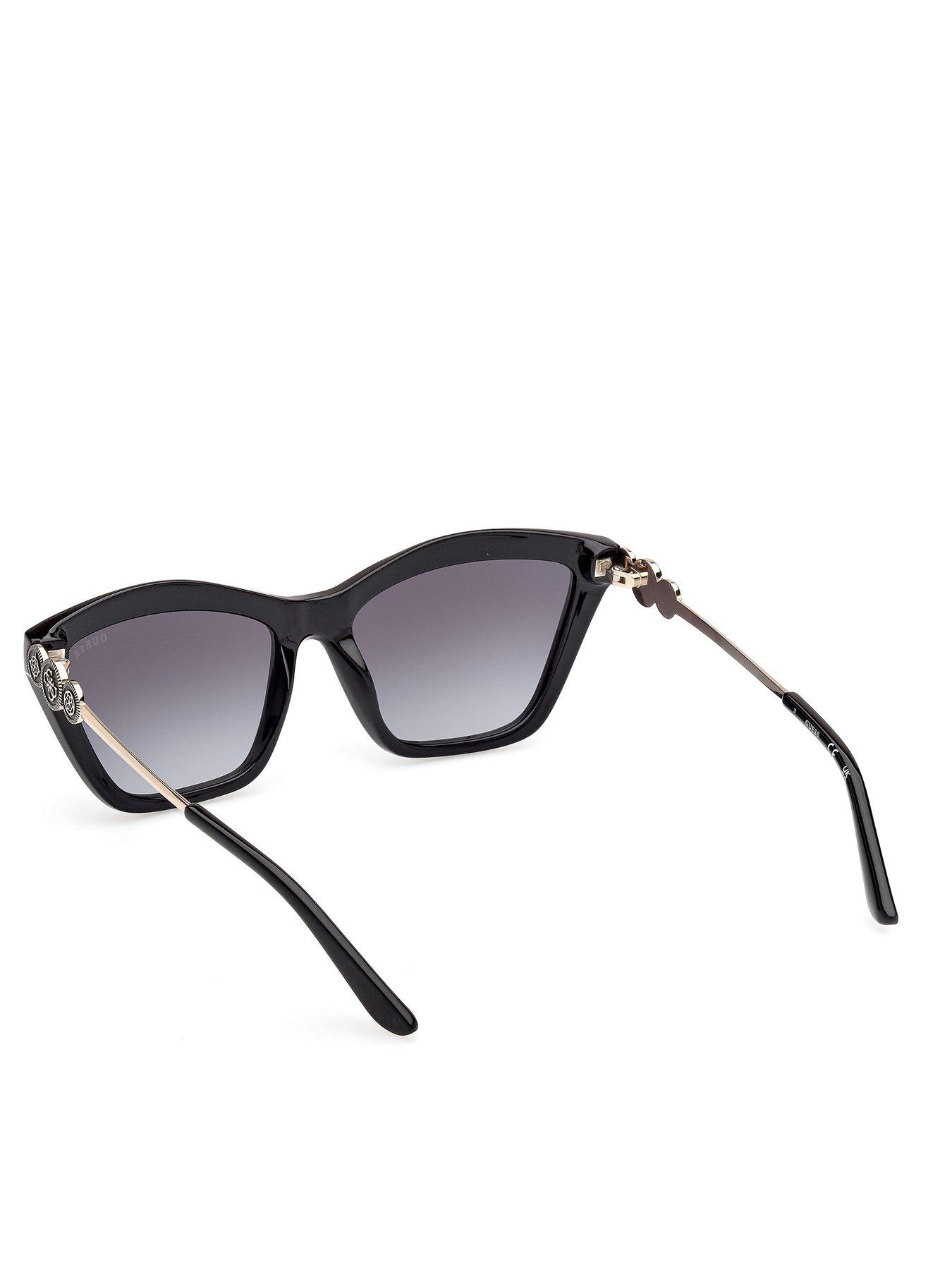  image of guess-rectangular-sunglasses-black