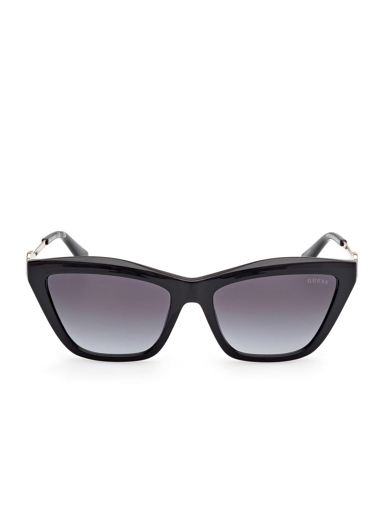  image of guess-rectangular-sunglasses-black