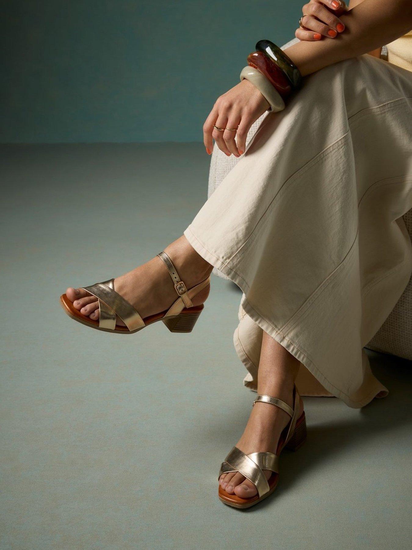 Hush Puppies Regina Heel-gold