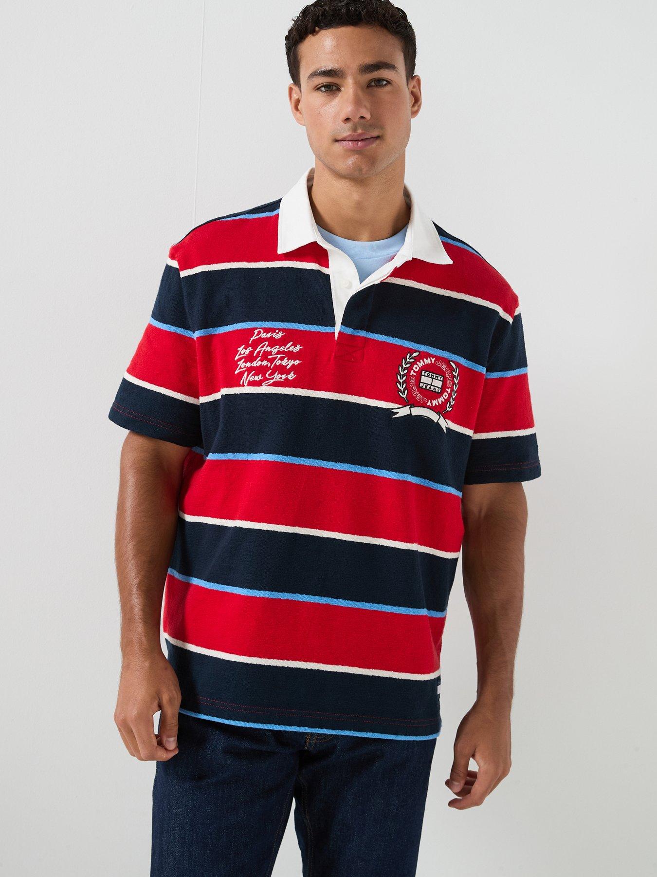 tommy-jeans-relaxed-short-sleeve-bold-stripe-rugby-shirt-red