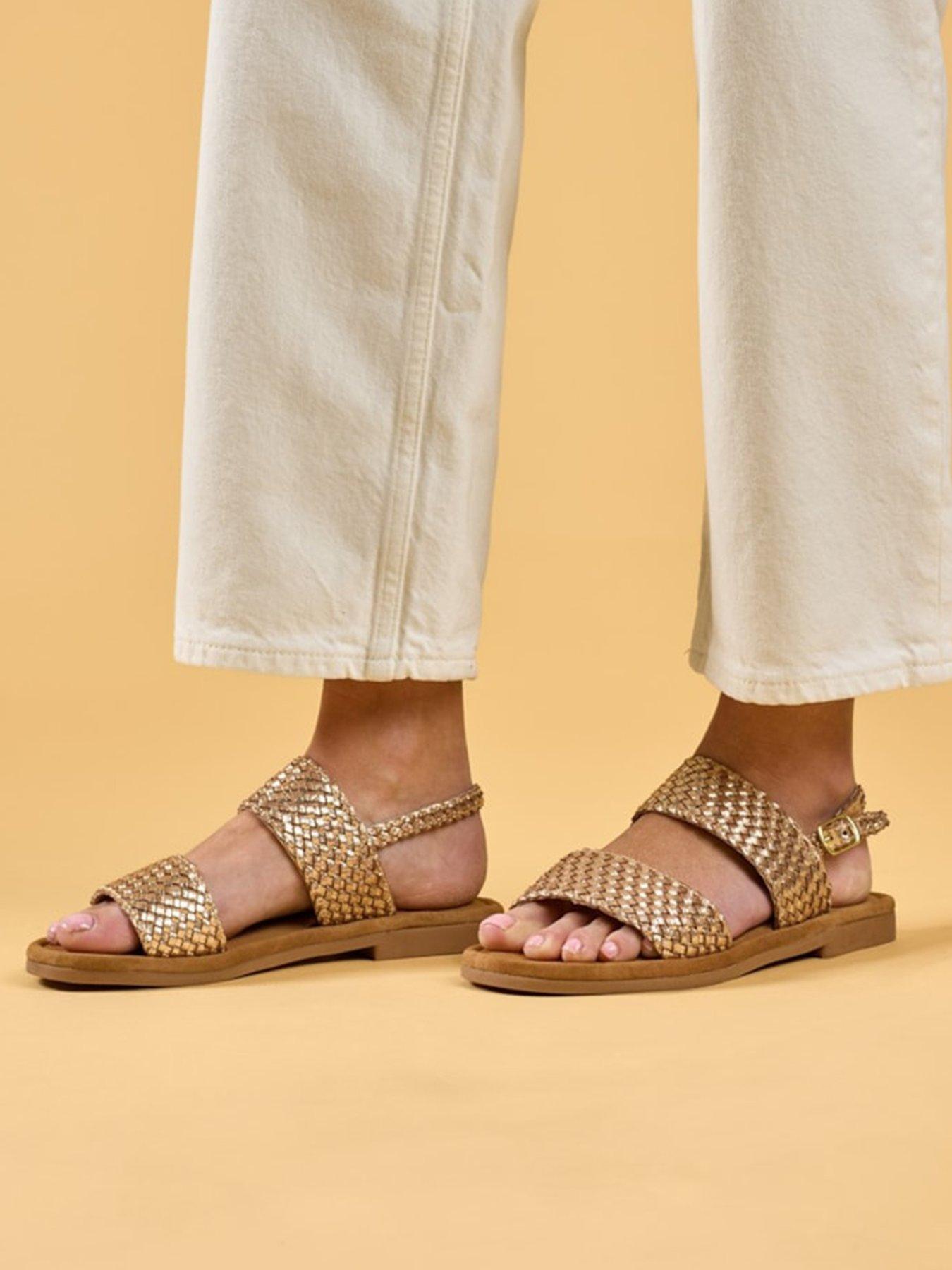 Image 1 of 7 of Hush Puppies Helene Sandal -bronze