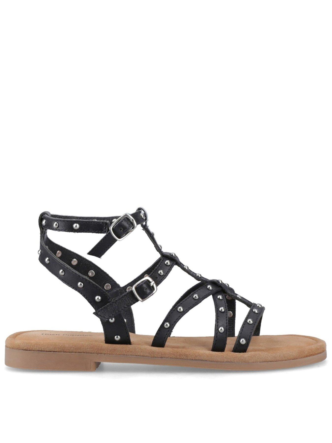 Hush Puppies Tori Stud Gladiator-black