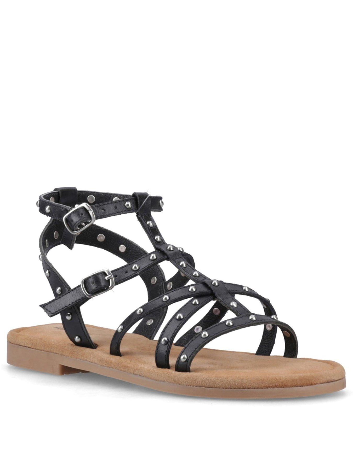  image of hush-puppies-tori-stud-gladiator-black