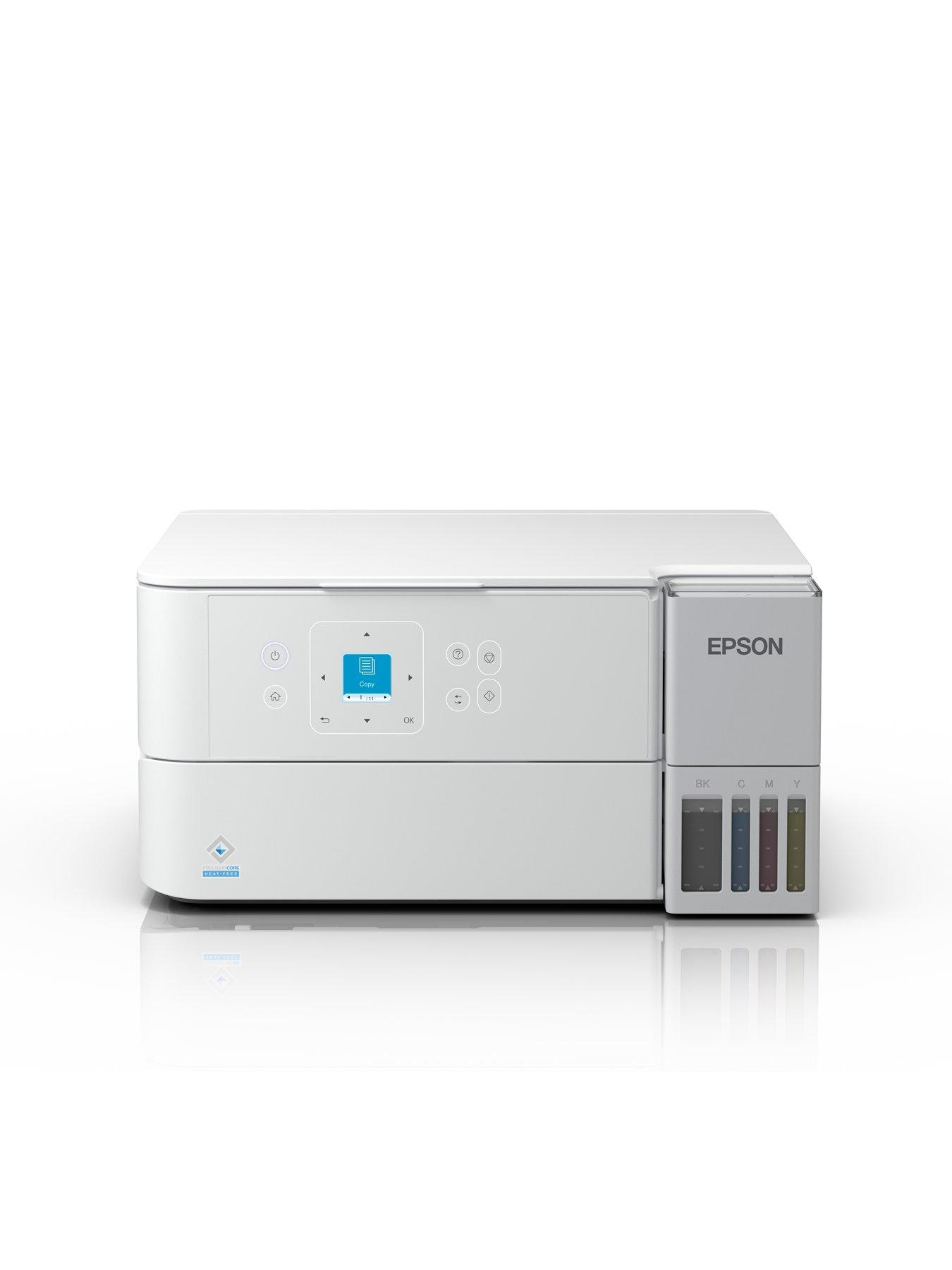 Image 2 of 7 of Epson EcoTank ET-2956 White A4 Multifunction Wi-Fi Ink Tank Printer, With Up To 3 Years Of Ink Included