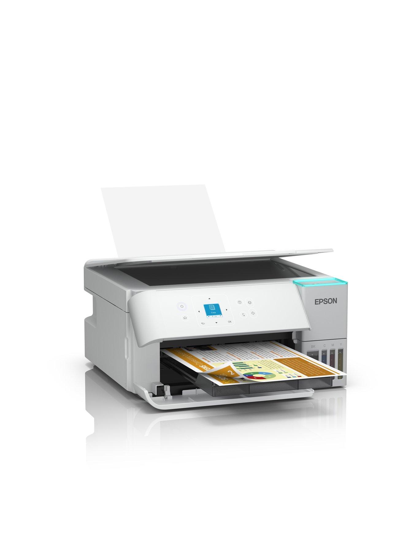 Image 3 of 7 of Epson EcoTank ET-2956 White A4 Multifunction Wi-Fi Ink Tank Printer, With Up To 3 Years Of Ink Included
