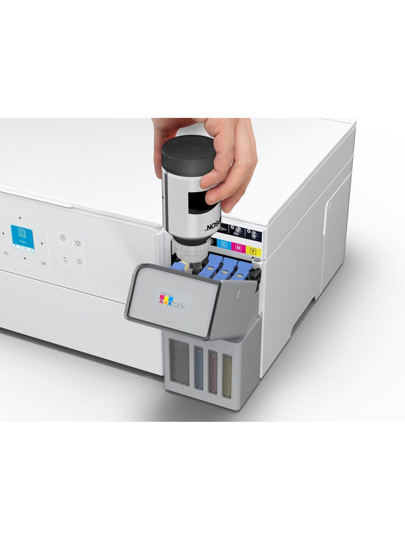 Image 4 of 7 of Epson EcoTank ET-2956 White A4 Multifunction Wi-Fi Ink Tank Printer, With Up To 3 Years Of Ink Included