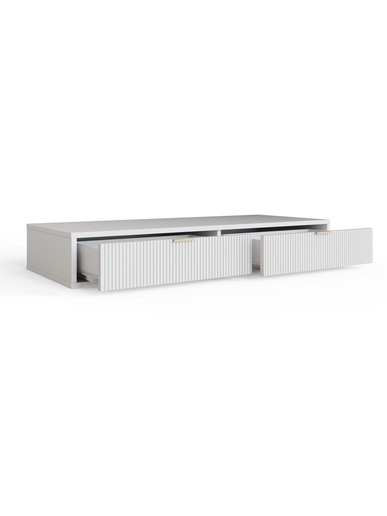 Image 4 of 7 of GFW Sienna Floating Dressing Table