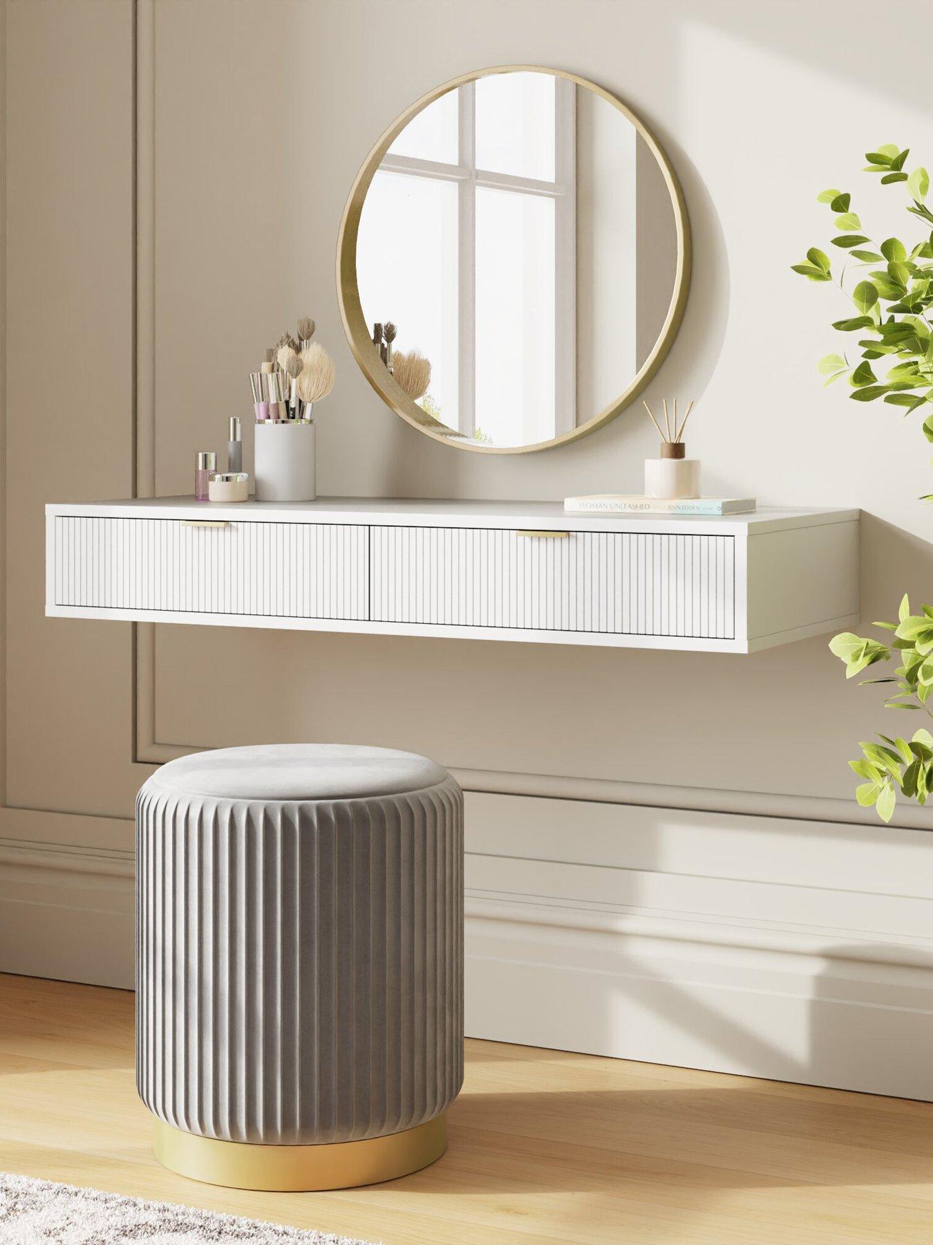 Image 5 of 7 of GFW Sienna Floating Dressing Table