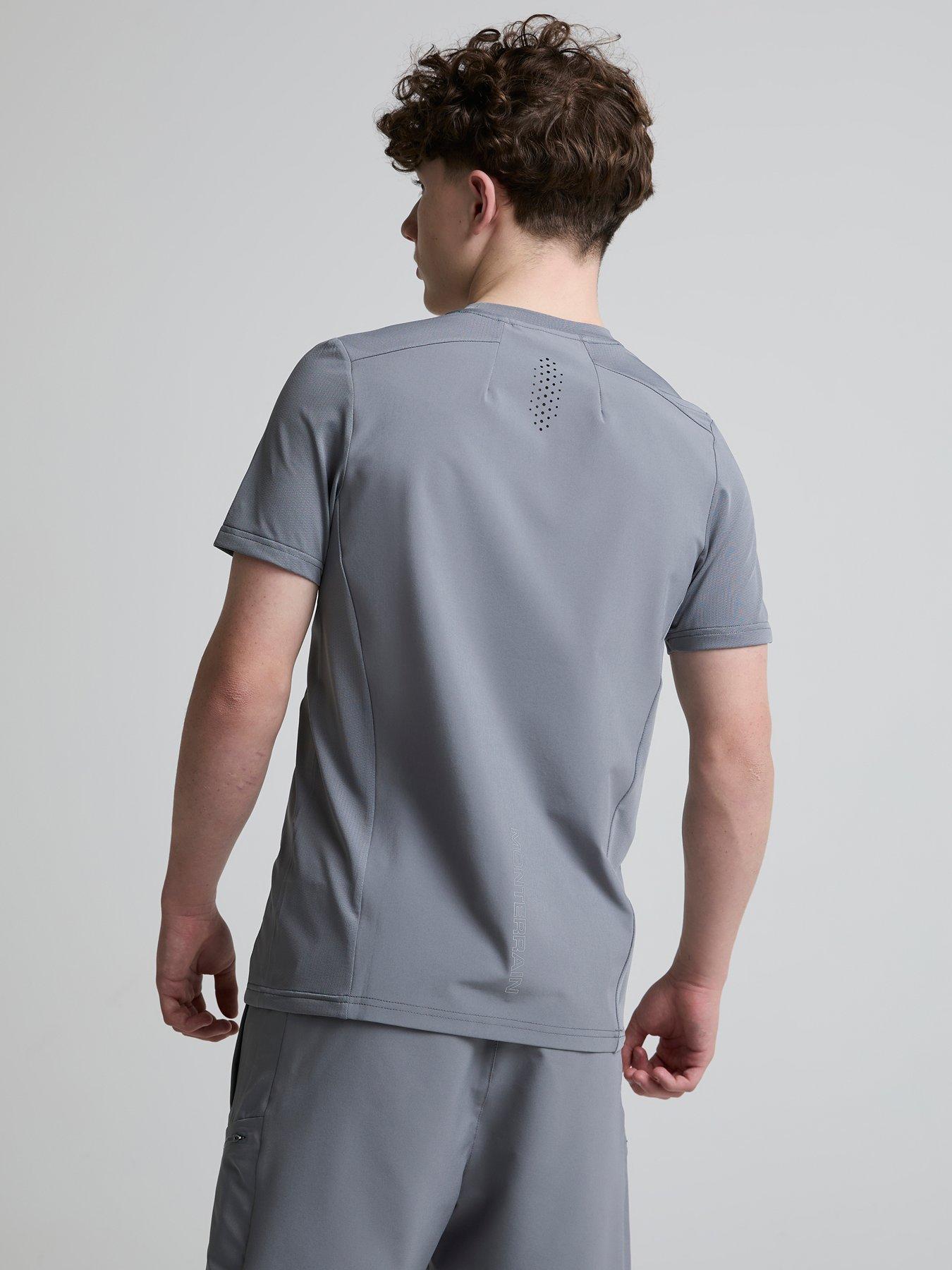  image of monterrain-kids-ramble-t-shrit-grey