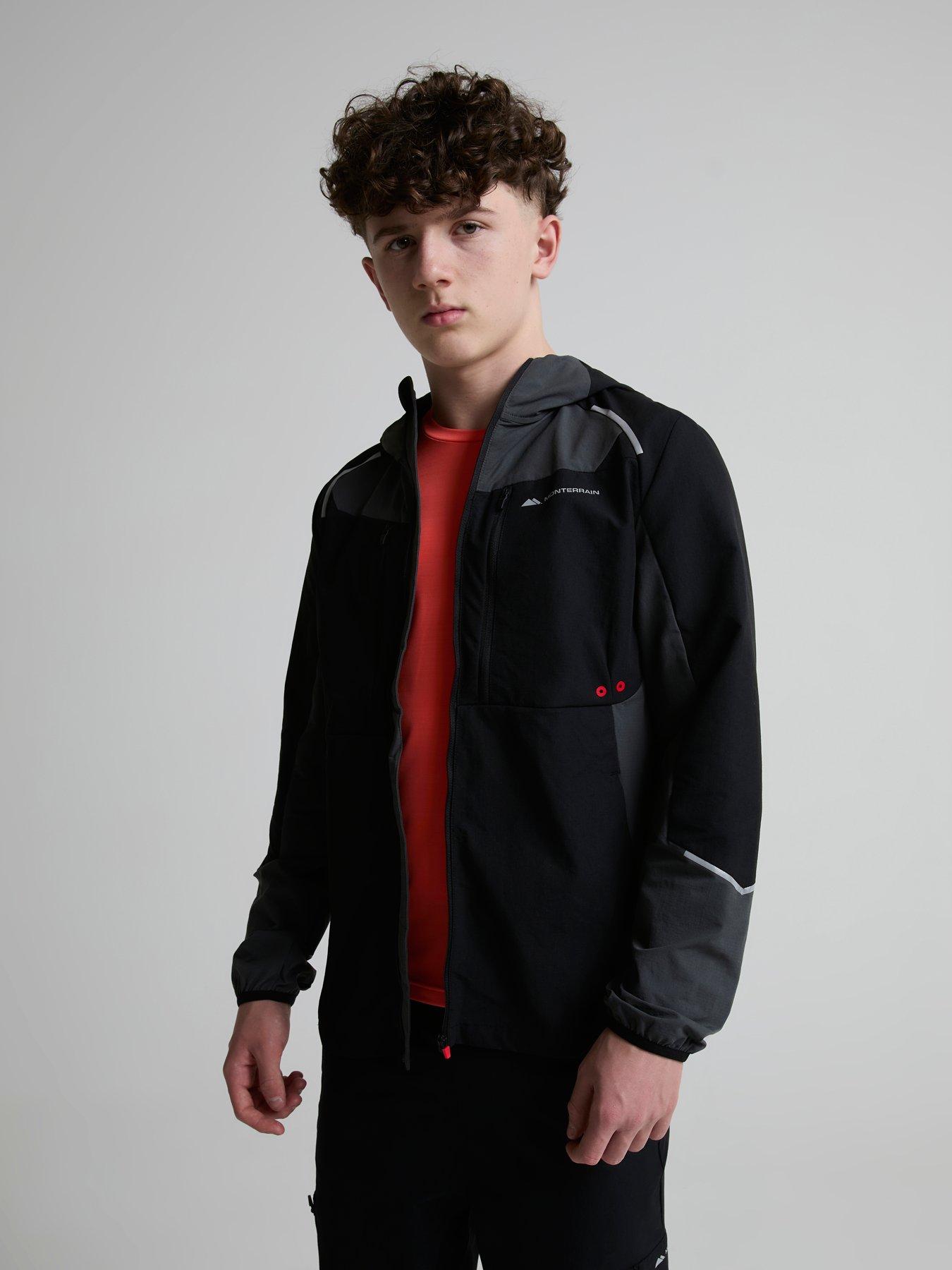 monterrain-kids-tempest-woven-hooded-jacket-black