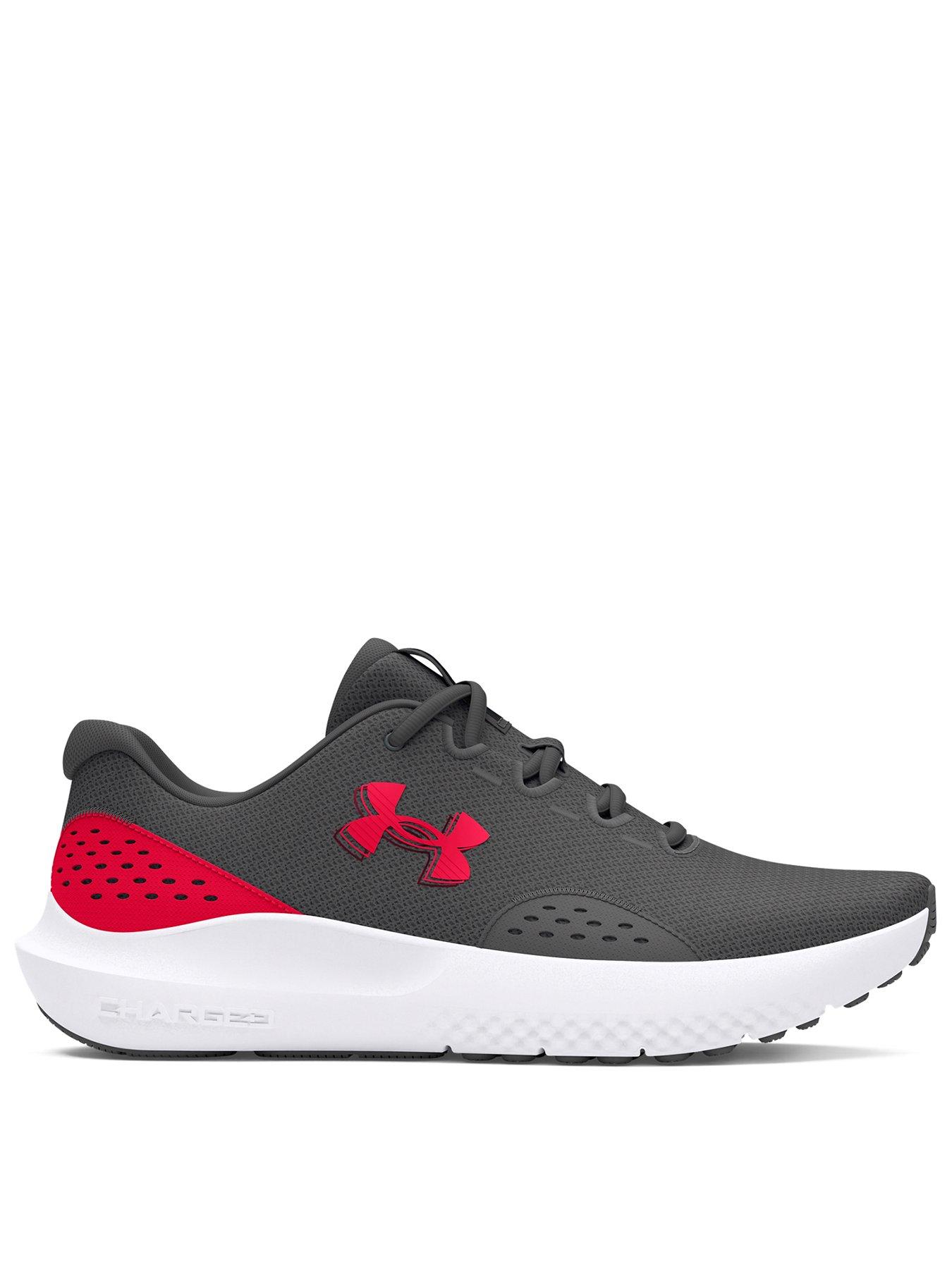 UNDER ARMOUR Mens Running Surge Trainers - Grey