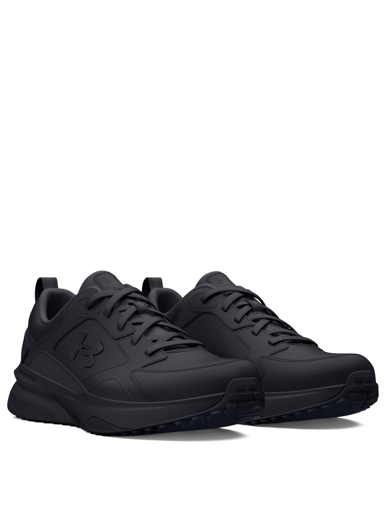  image of under-armour-mens-training-edge-trainers-black