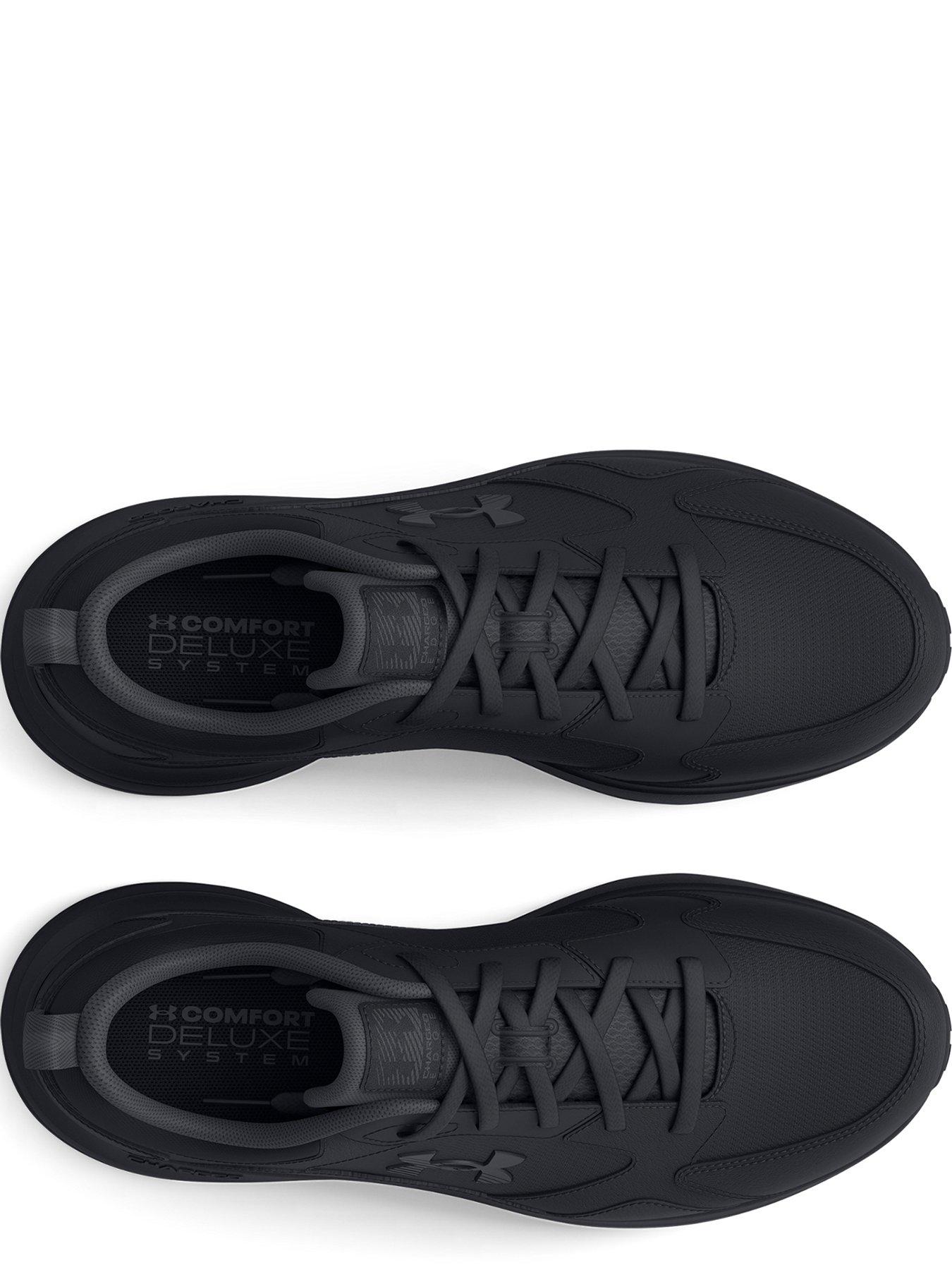  image of under-armour-mens-training-edge-trainers-black