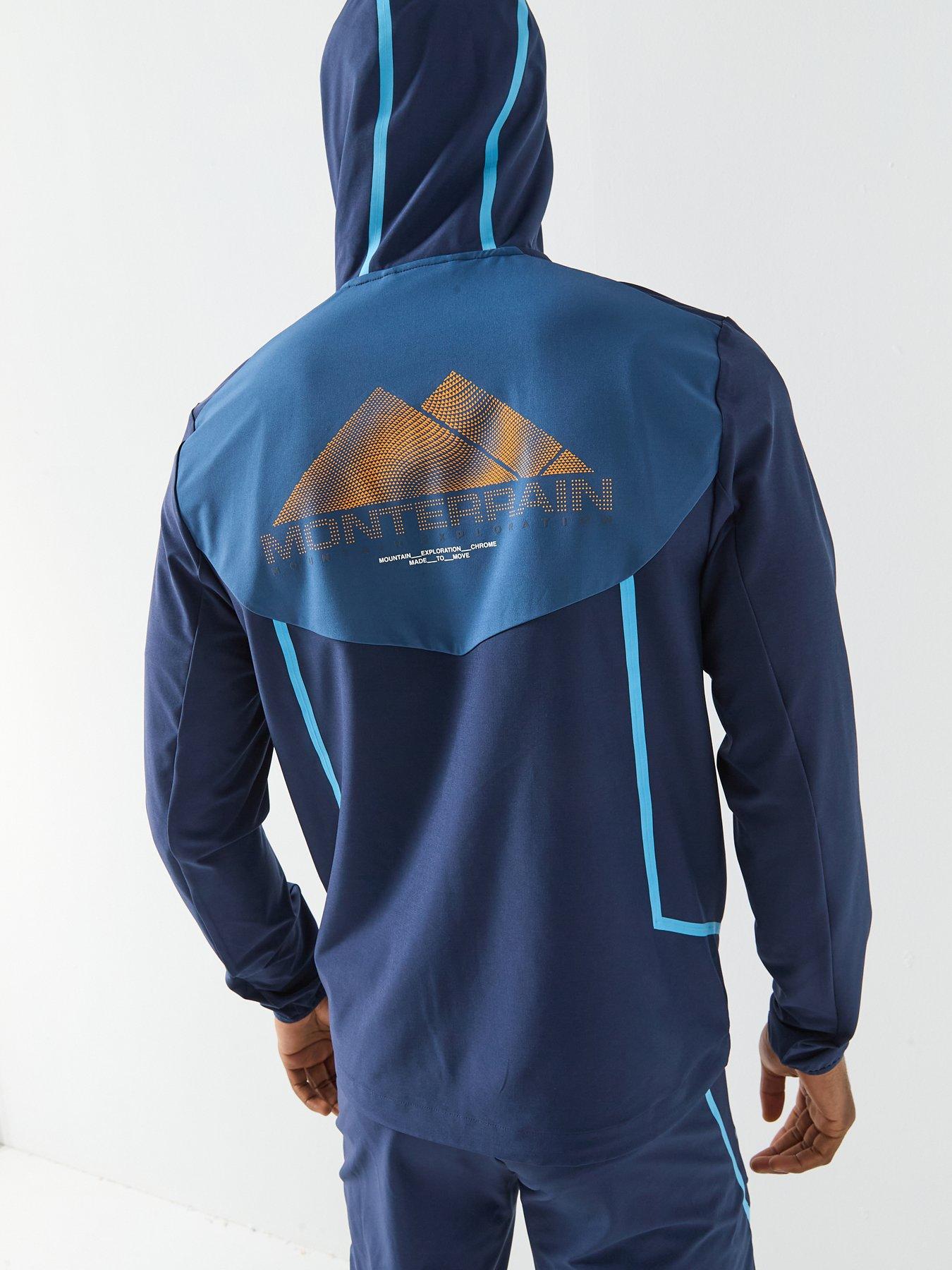 Image 2 of 6 of Monterrain Mens Defence Windrunner - Blue
