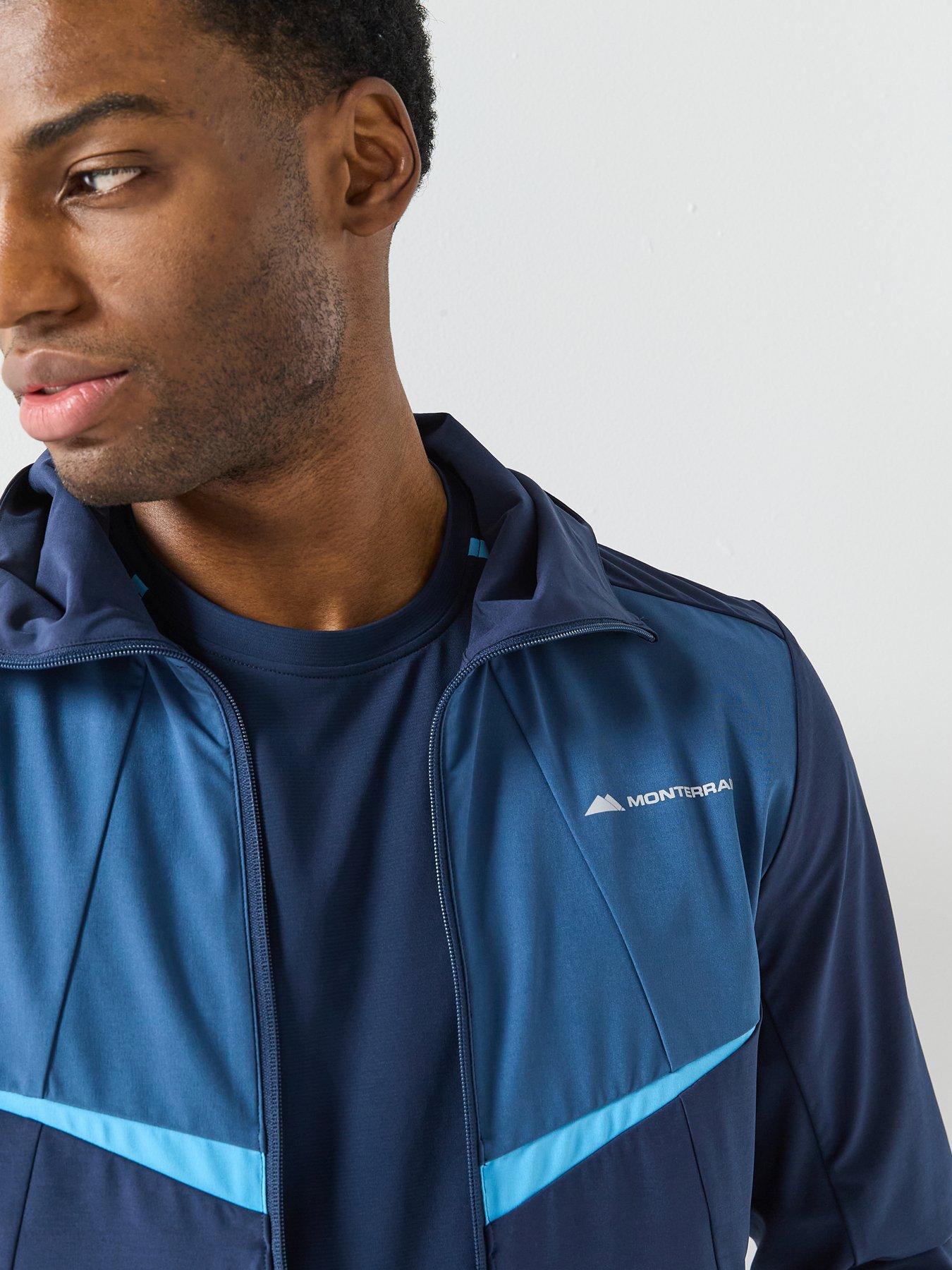 Image 4 of 6 of Monterrain Mens Defence Windrunner - Blue