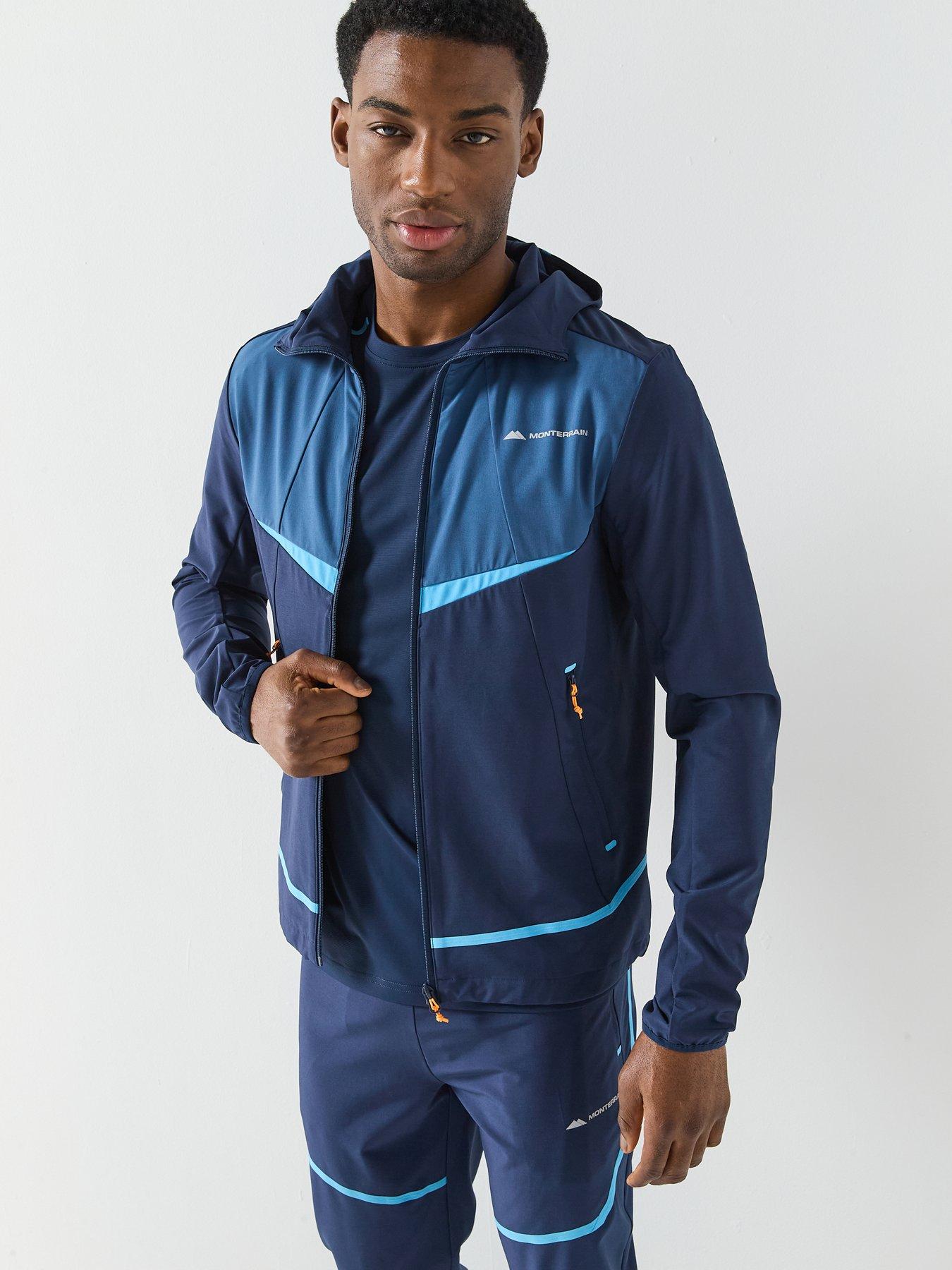 Image 5 of 6 of Monterrain Mens Defence Windrunner - Blue