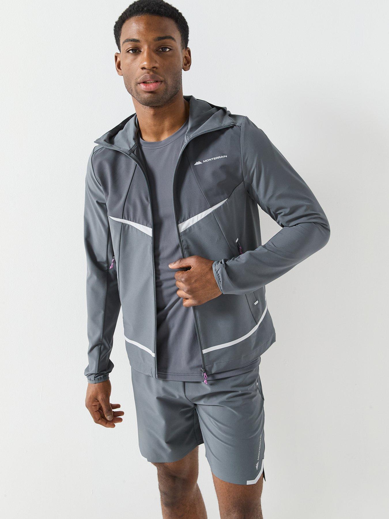 Image 3 of 6 of Monterrain Mens Defence Windrunner - Grey