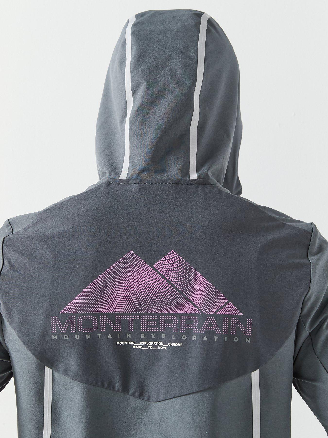 Image 4 of 6 of Monterrain Mens Defence Windrunner - Grey