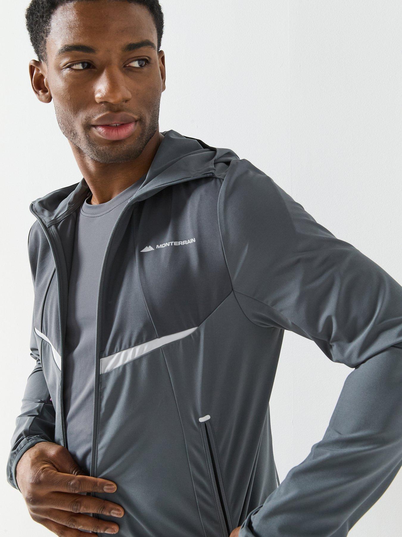 Image 6 of 6 of Monterrain Mens Defence Windrunner - Grey