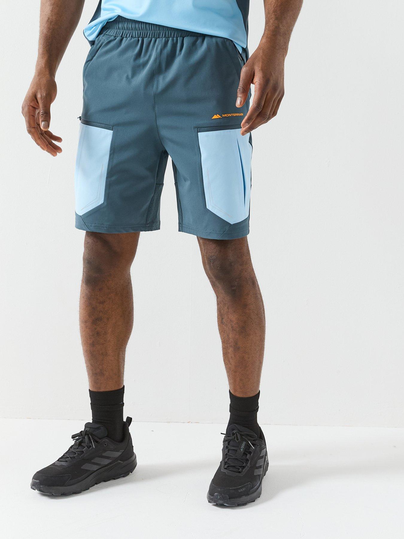  image of monterrain-mens-orbit-woven-short-blue