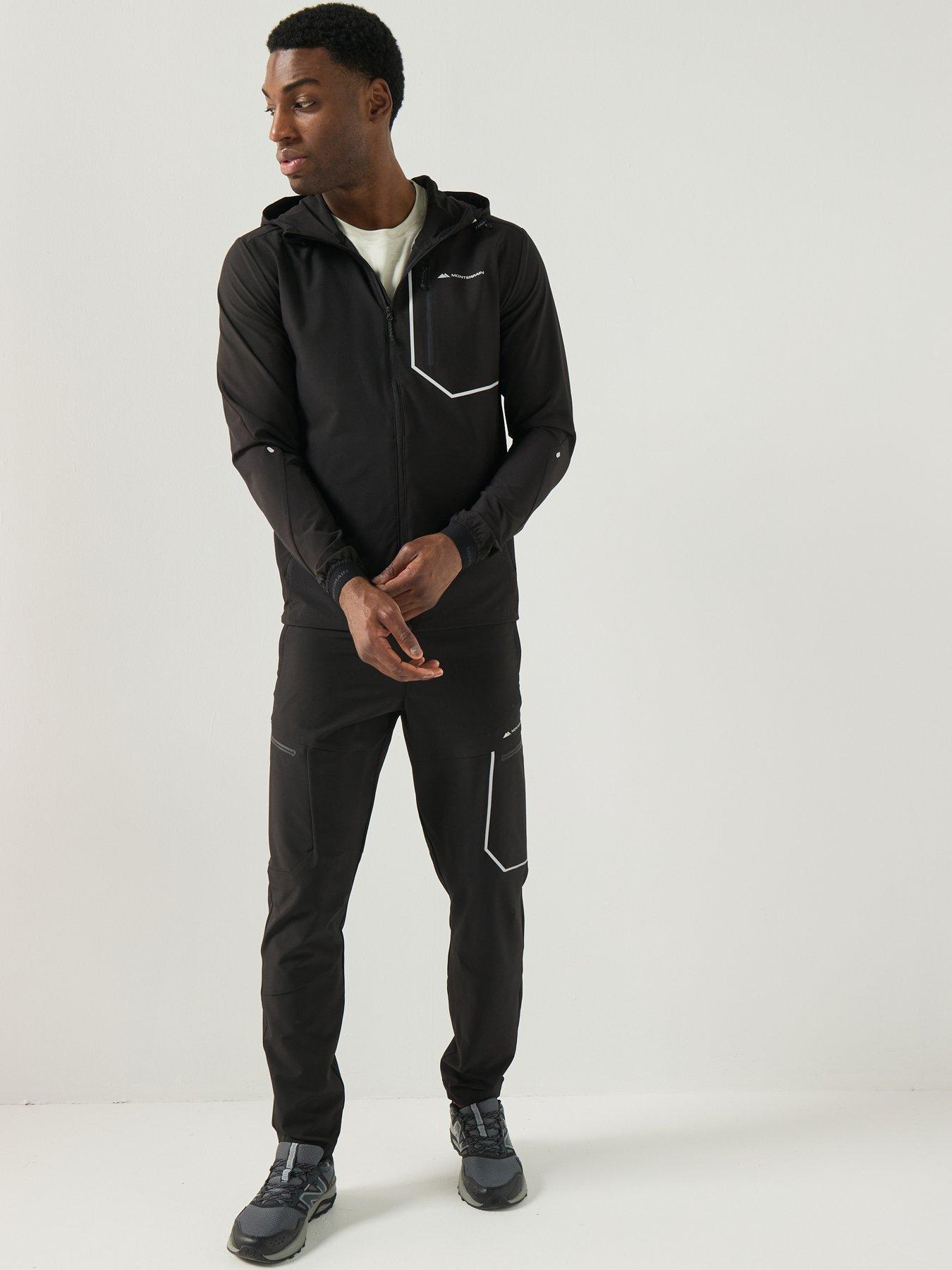 Image 3 of 6 of Monterrain Mens Ramble 3.0 Woven Hoodie - Black