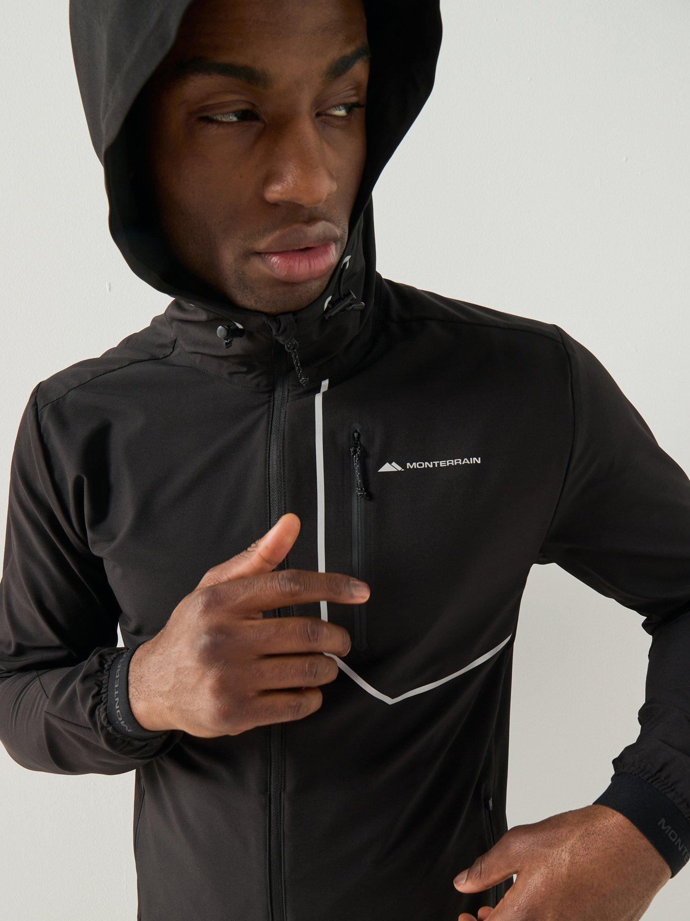 Image 4 of 6 of Monterrain Mens Ramble 3.0 Woven Hoodie - Black
