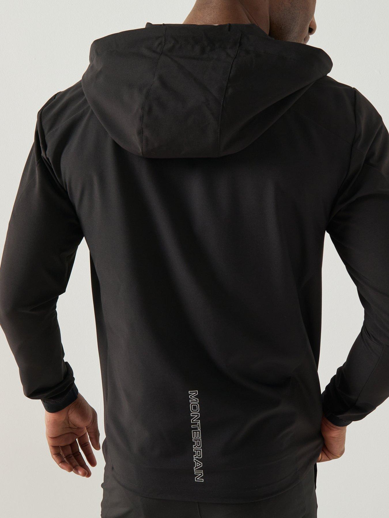 Image 5 of 6 of Monterrain Mens Ramble 3.0 Woven Hoodie - Black