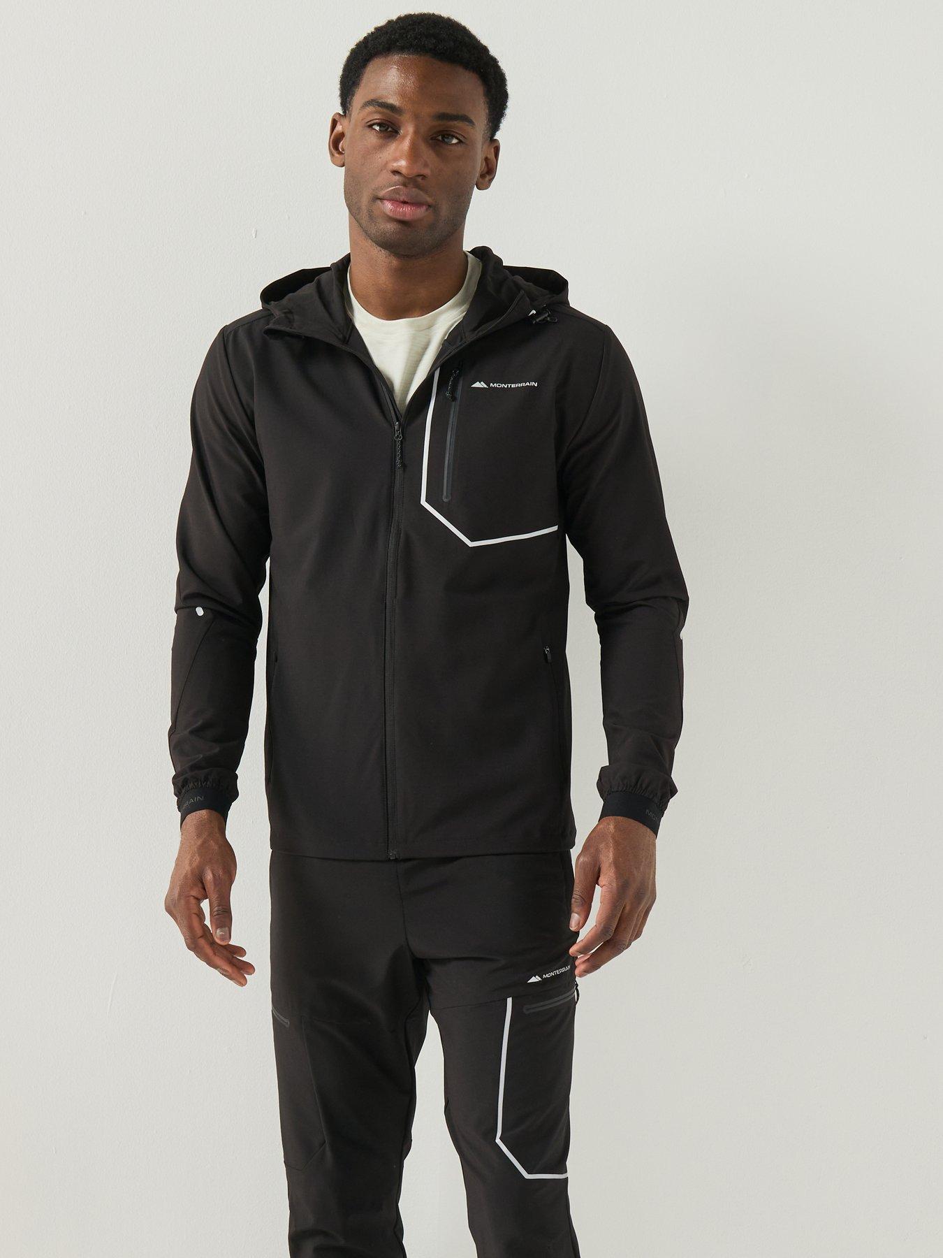 Image 6 of 6 of Monterrain Mens Ramble 3.0 Woven Hoodie - Black