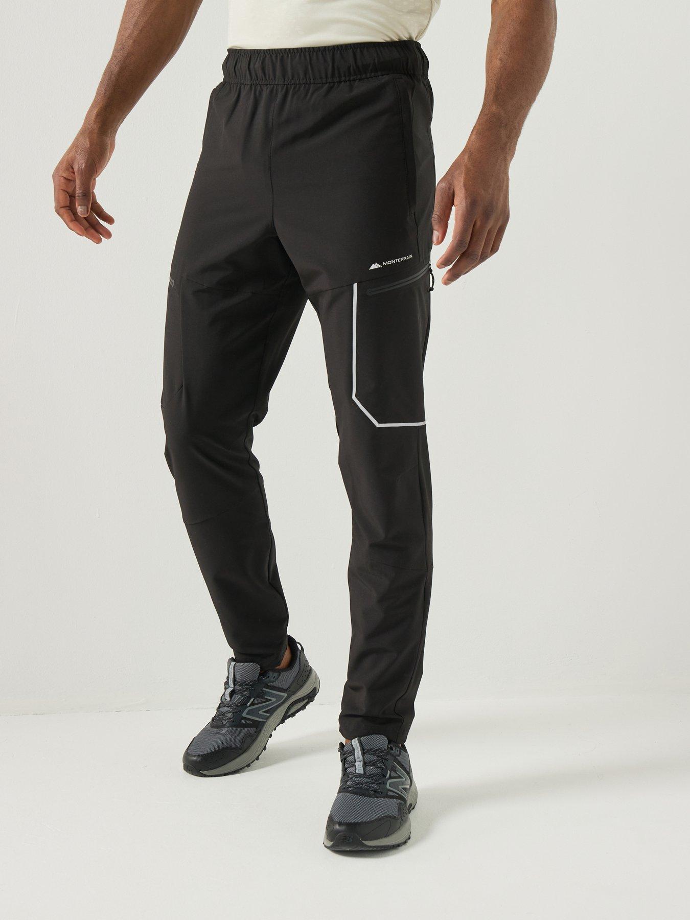 Monterrain Mens Ramble 3.0 Woven Pant - Black