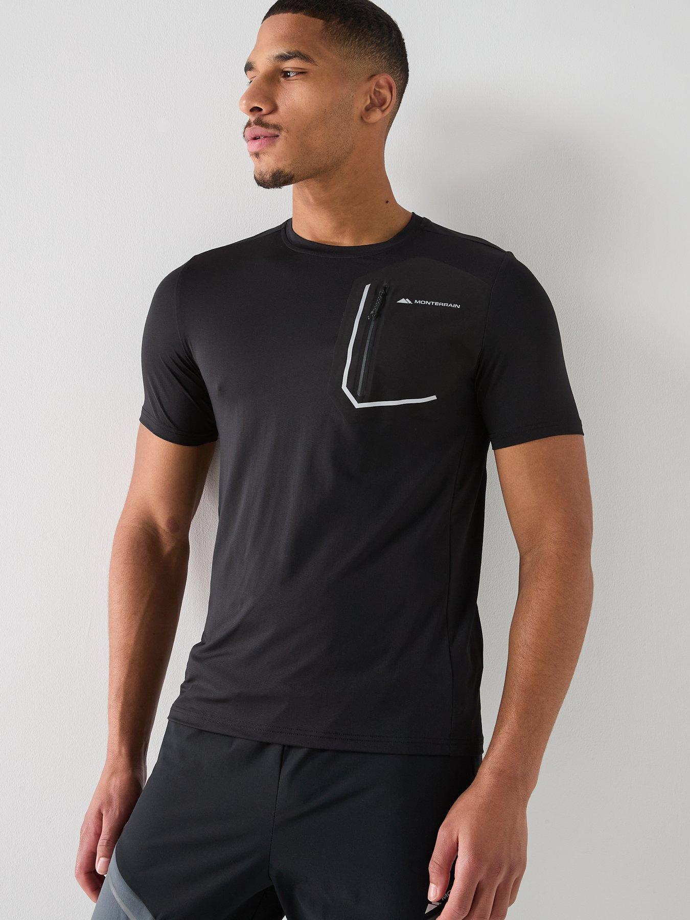 Monterrain Mens Ramble T-Shirt - Black