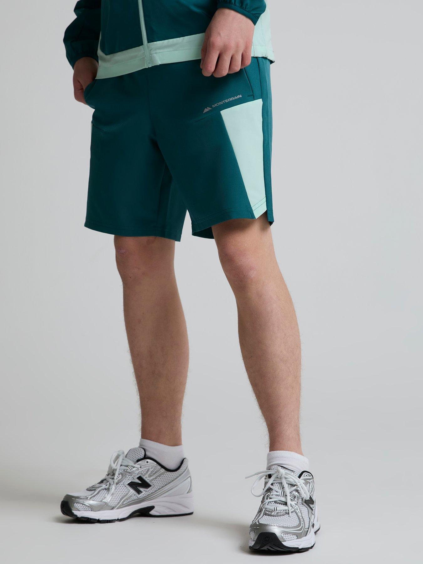 Image 5 of 5 of Monterrain Kids Deflect Woven Shorts - Green