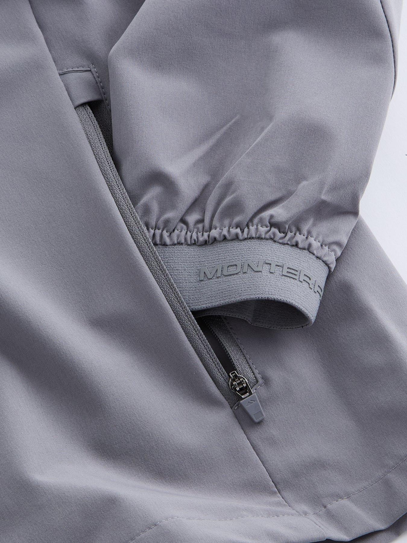 Image 4 of 4 of Monterrain Kids Ramble 3.0 Woven Running Jacket - Grey