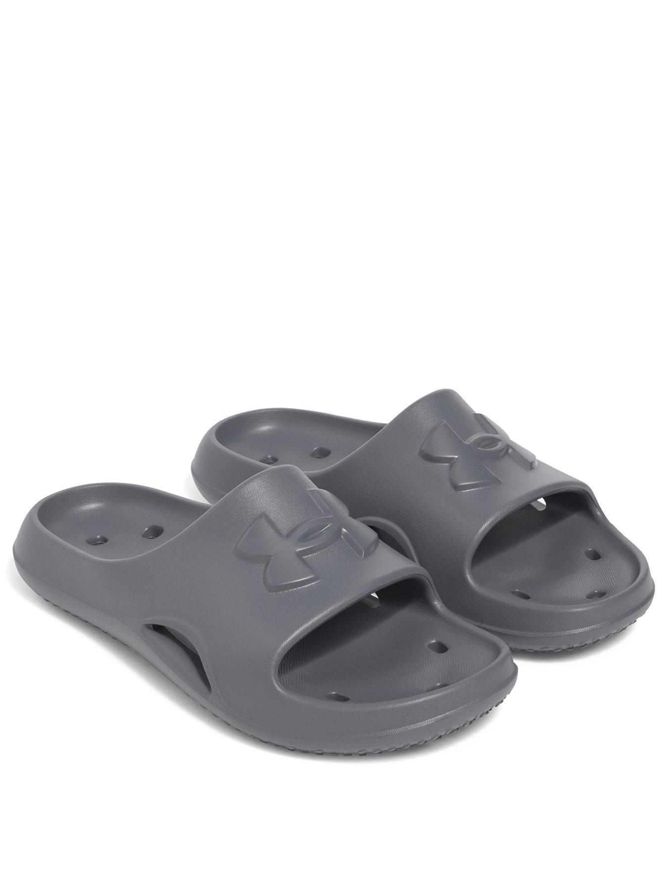 Image 2 of 5 of UNDER ARMOUR Mens Training Locker Sliders - Grey