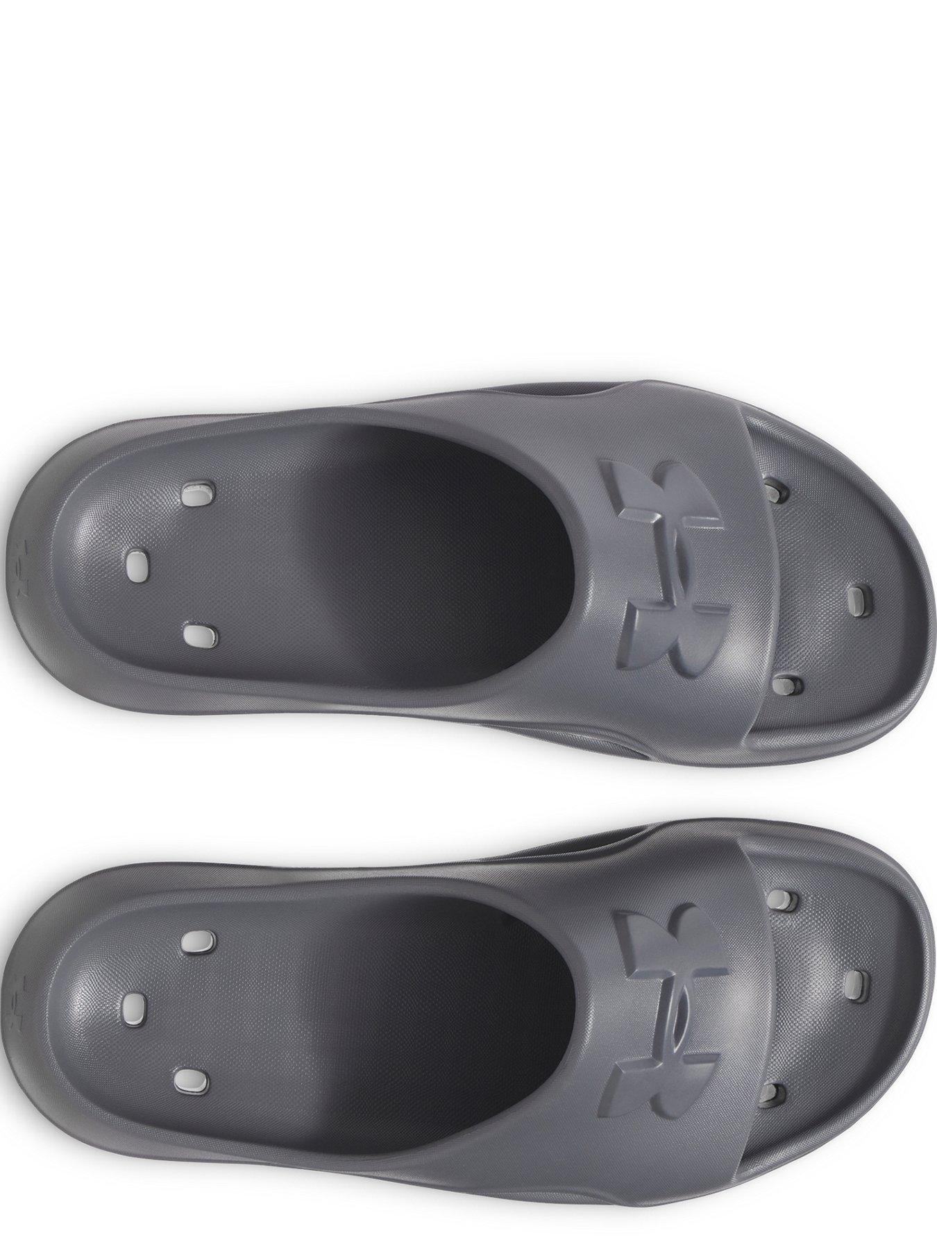 Image 3 of 5 of UNDER ARMOUR Mens Training Locker Sliders - Grey