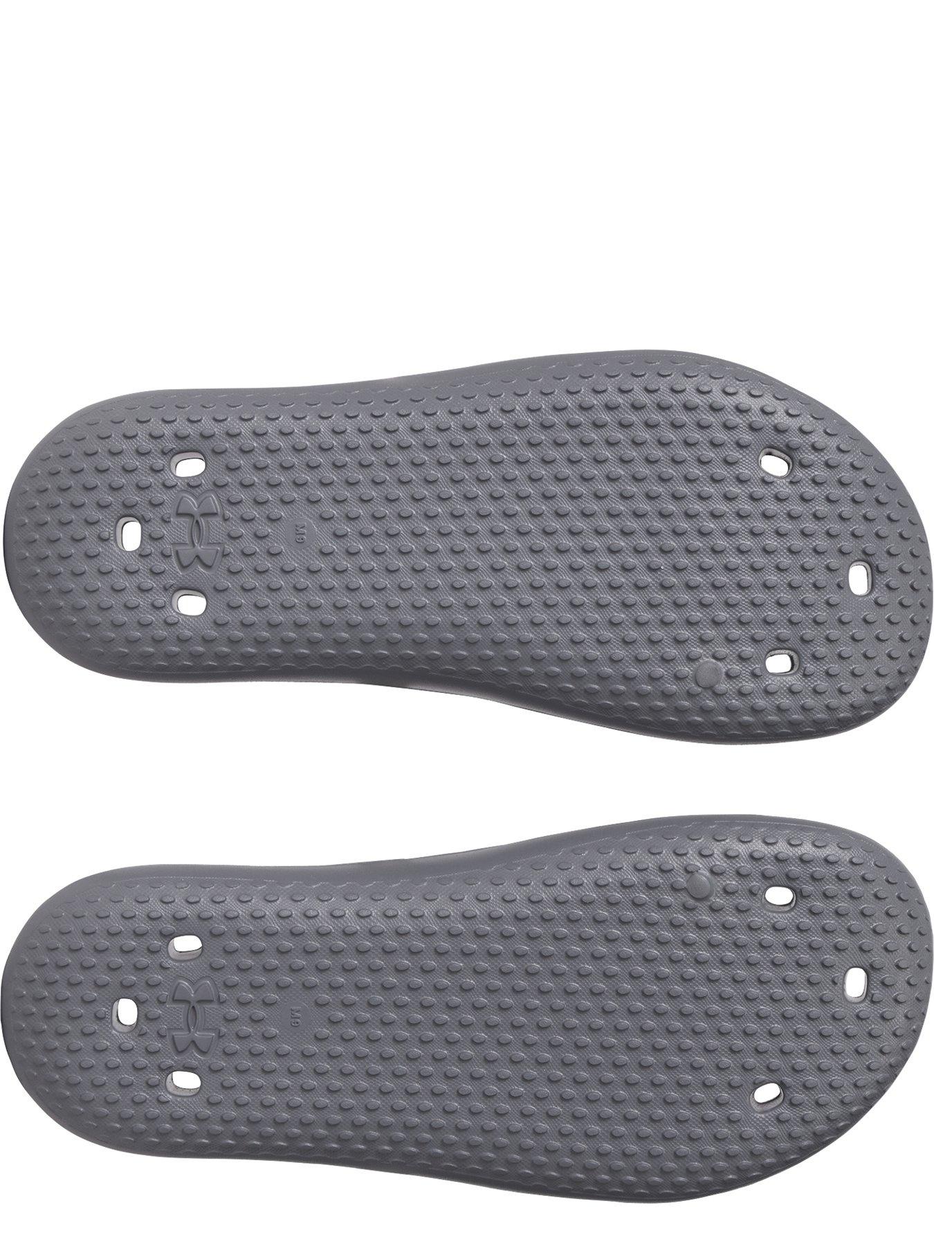Image 4 of 5 of UNDER ARMOUR Mens Training Locker Sliders - Grey