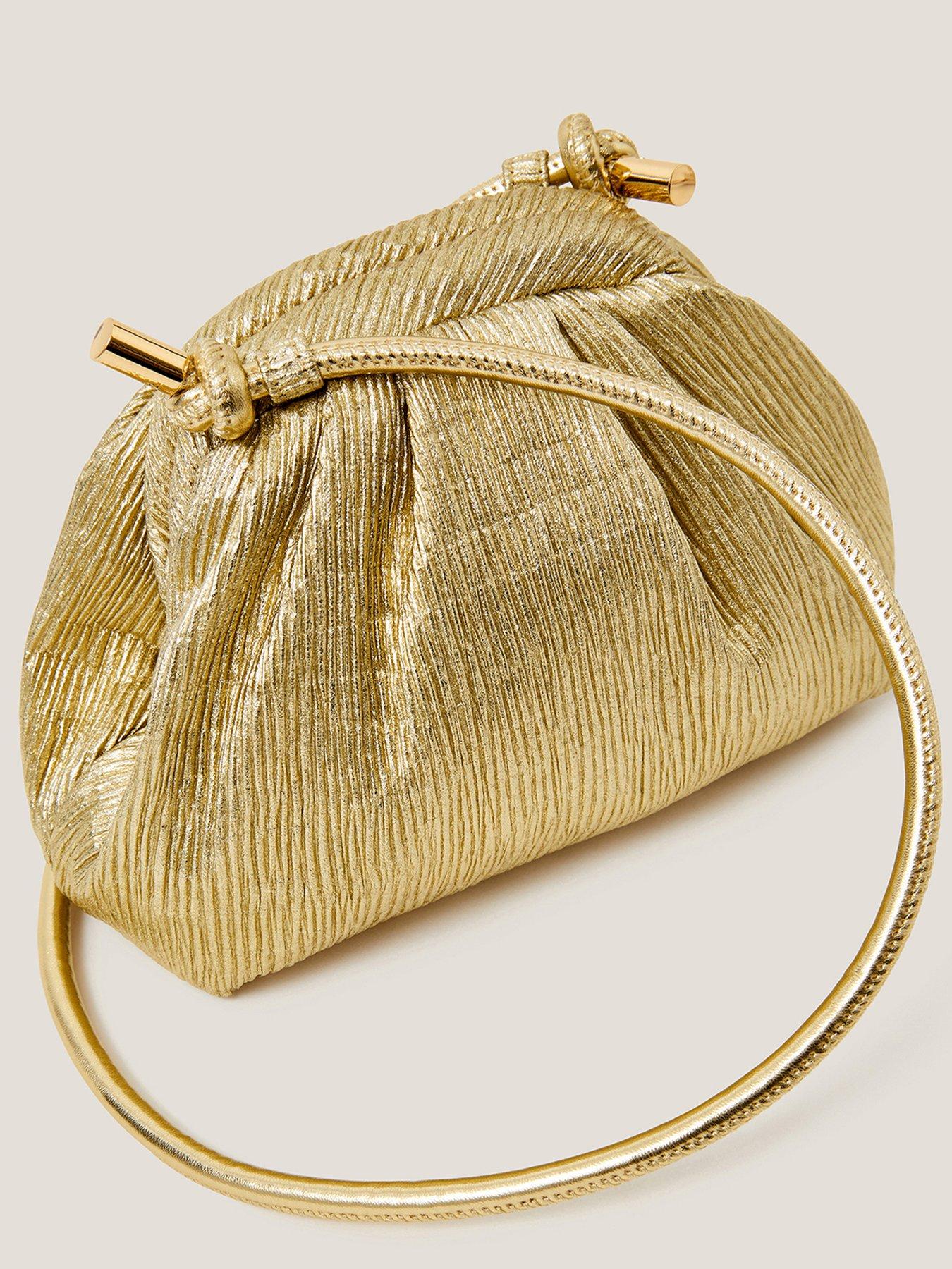  image of monsoon-mia-mini-frame-bag-gold