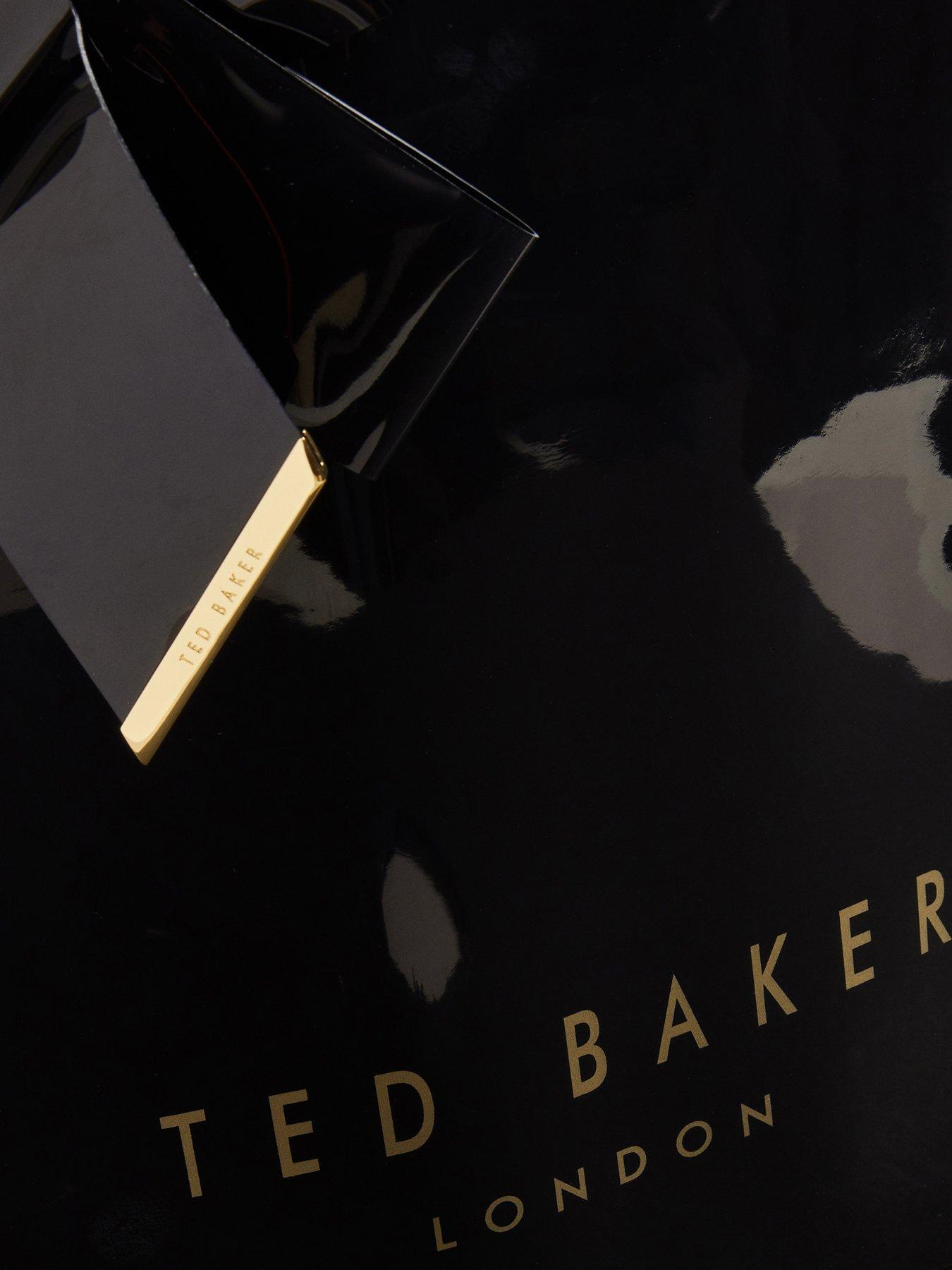  image of ted-baker-knot-bow-tote-bag-black