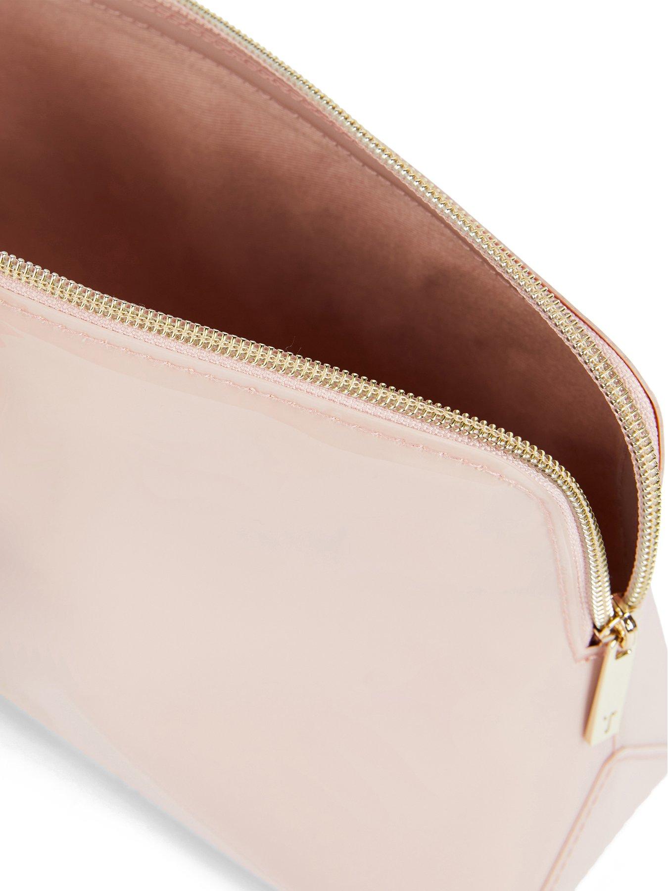  image of ted-baker-knot-bow-make-up-bag-pink