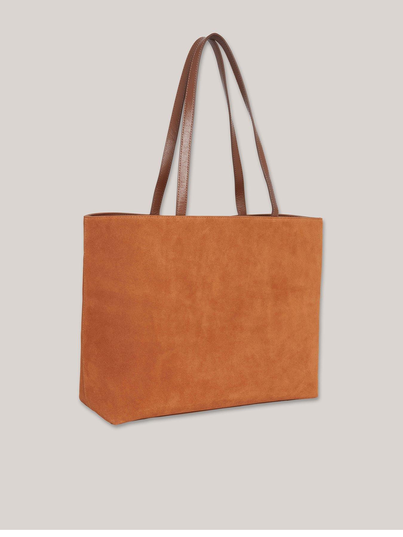 Ted Baker Suede Large Tote Bag - Brown