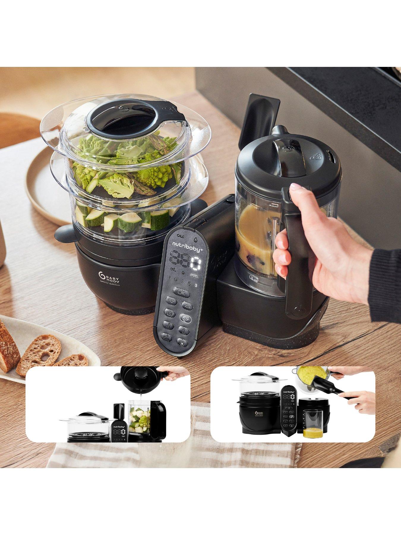 Image 6 of 7 of Babymoov Nutribaby (+) XL Black Edition 6 in 1 Baby Food Processor/Blender/Steamer/Steriliser