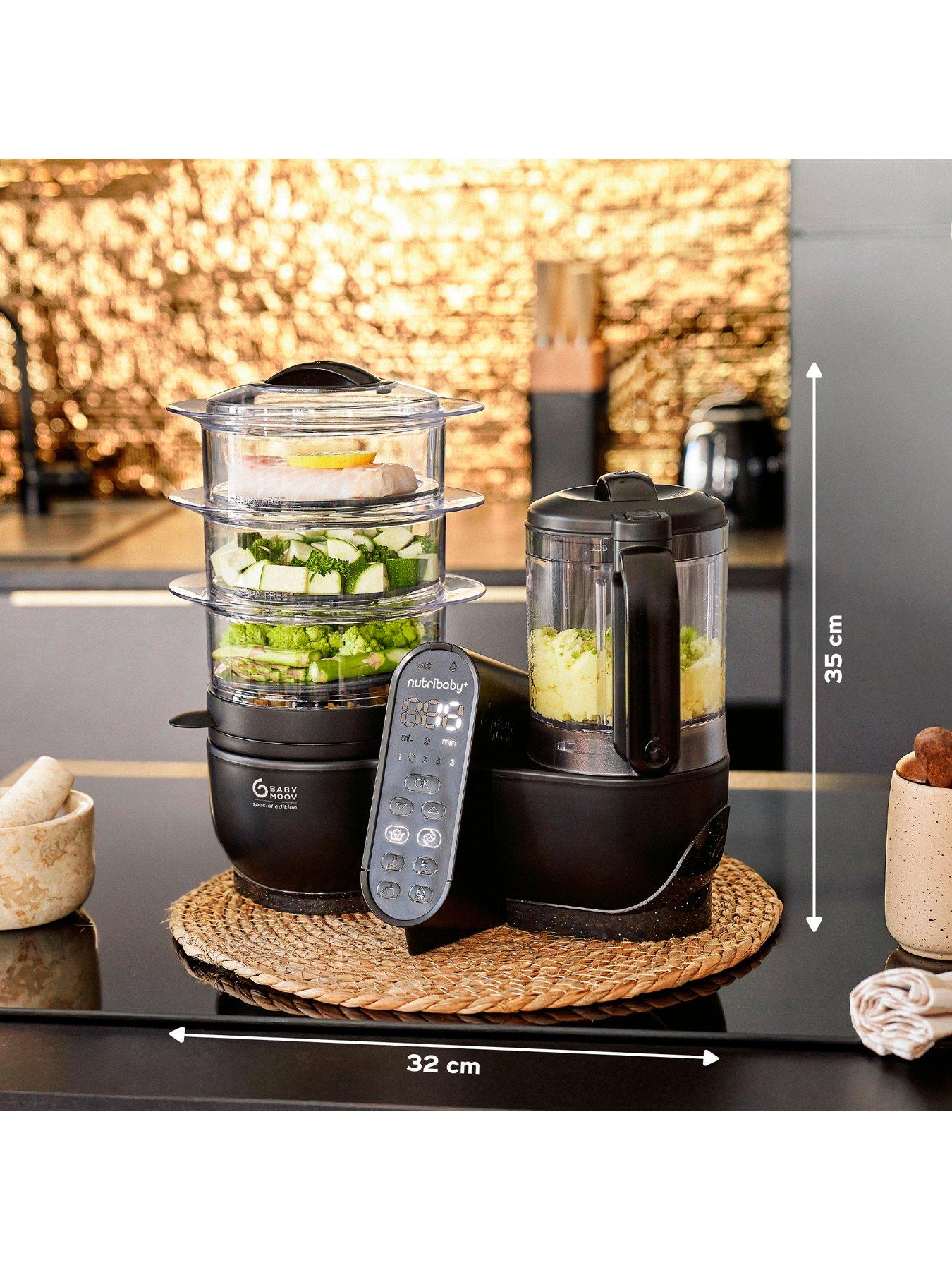 Image 7 of 7 of Babymoov Nutribaby (+) XL Black Edition 6 in 1 Baby Food Processor/Blender/Steamer/Steriliser