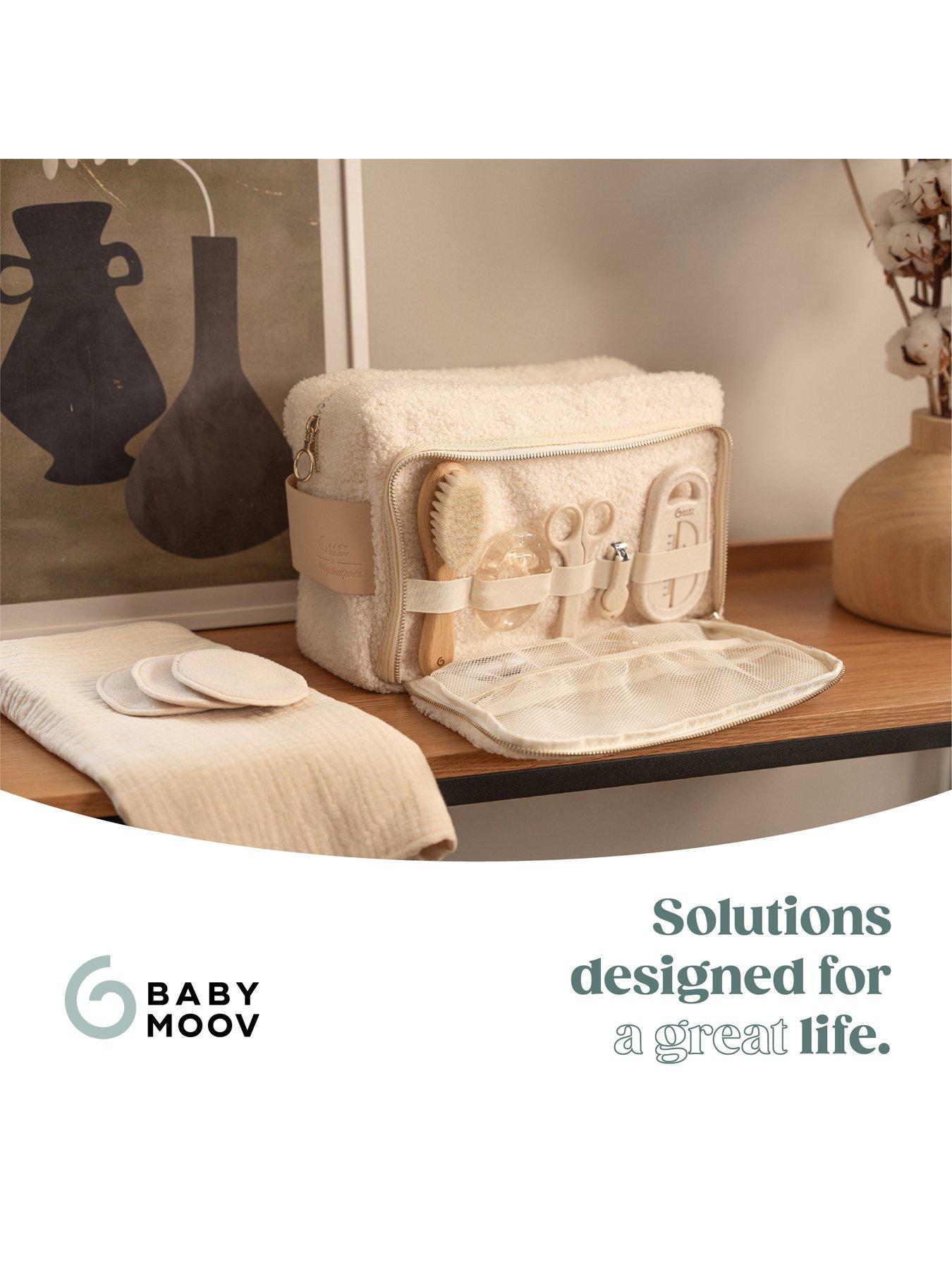 Image 7 of 8 of Babymoov Large Baby 11 piece Toiletry Bag & Healthcare Grooming Kit Curl White